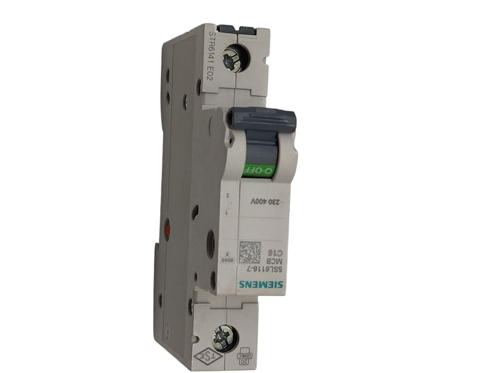 Siemens 5SL61167 Sentron Circuit Breaker 1-pole 16 A Set of 4