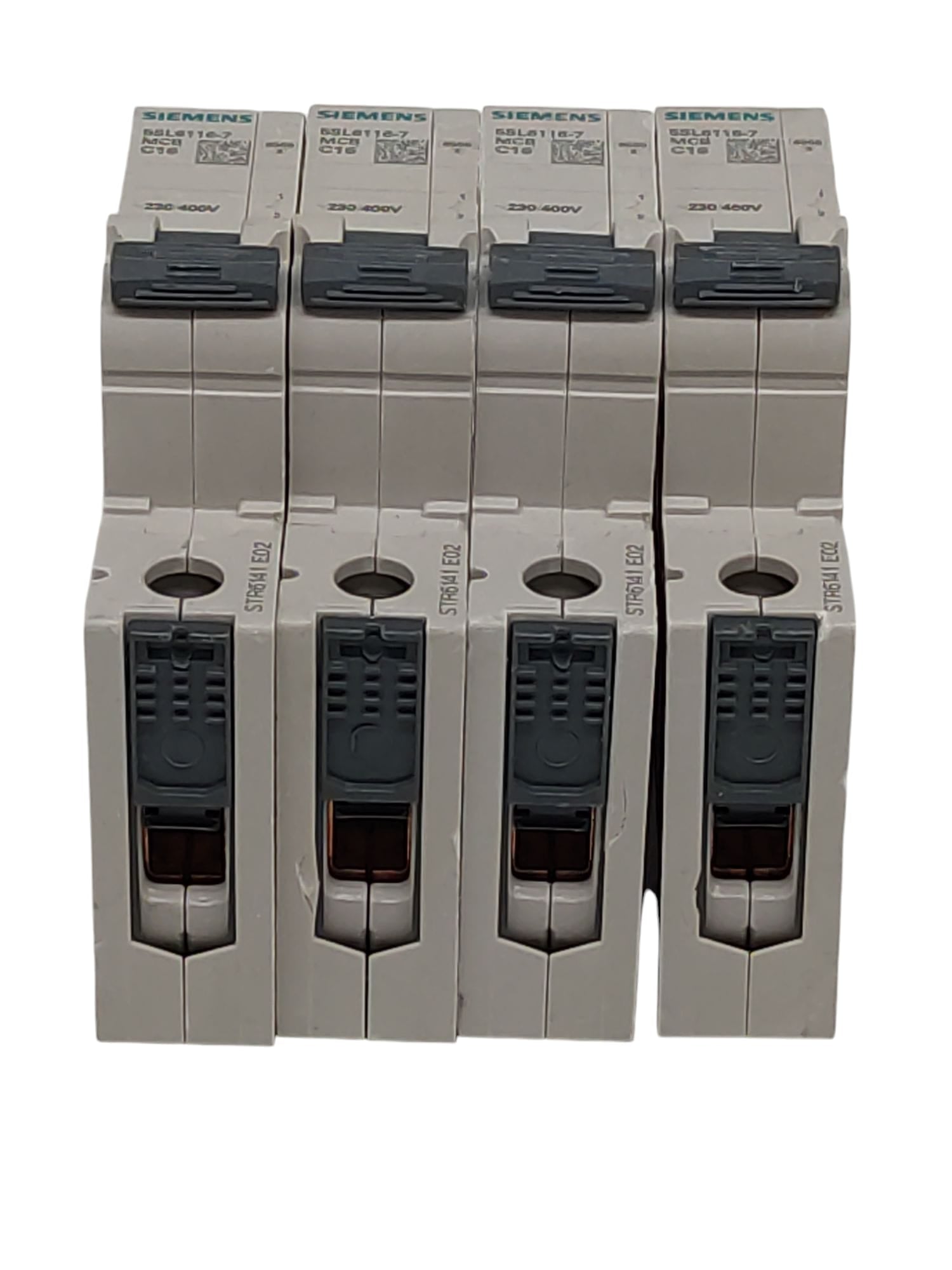 Siemens 5SL61167 Sentron Circuit Breaker 1-pole 16 A Set of 4