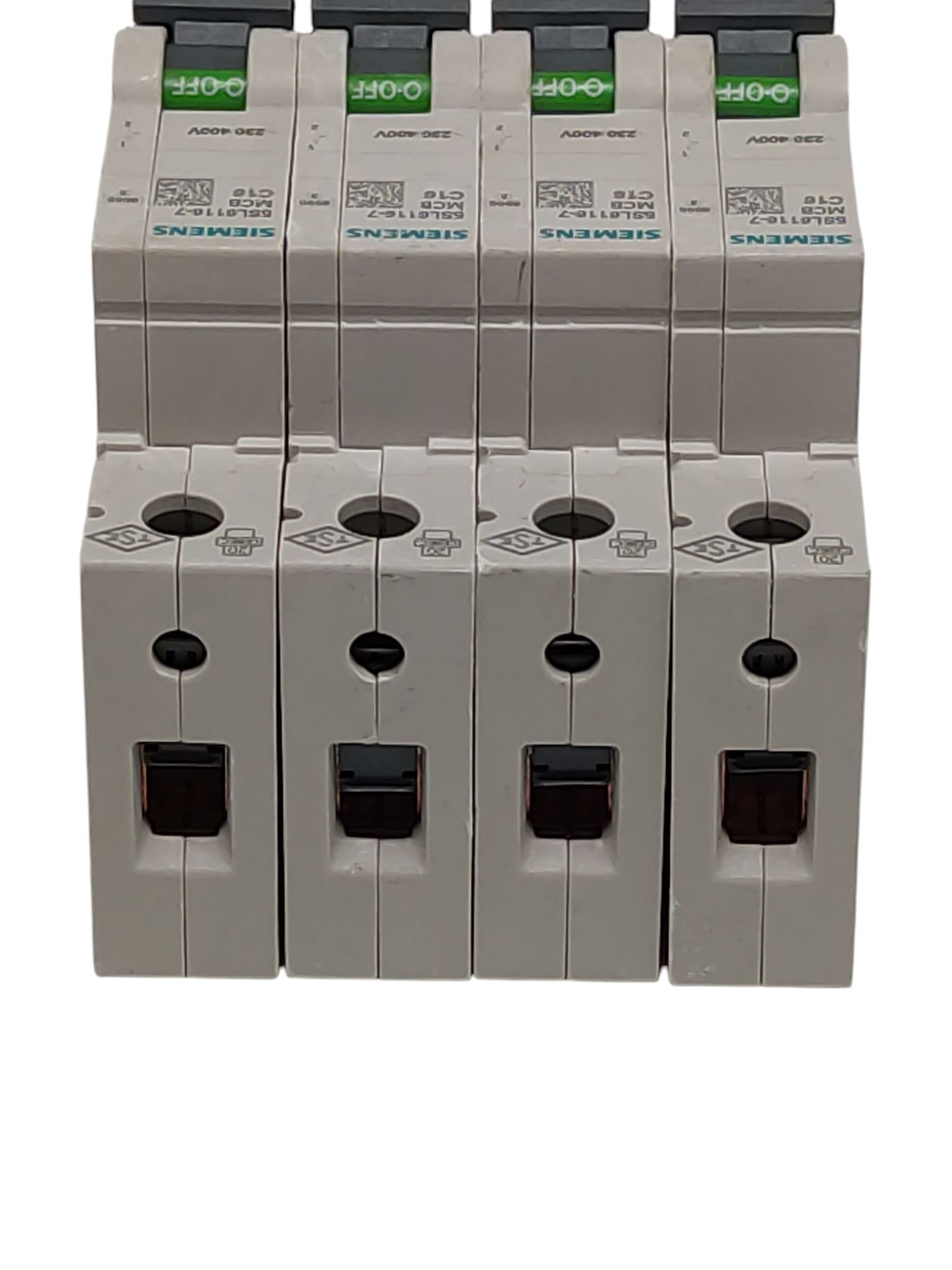Siemens 5SL61167 Sentron Circuit Breaker 1-pole 16 A Set of 4
