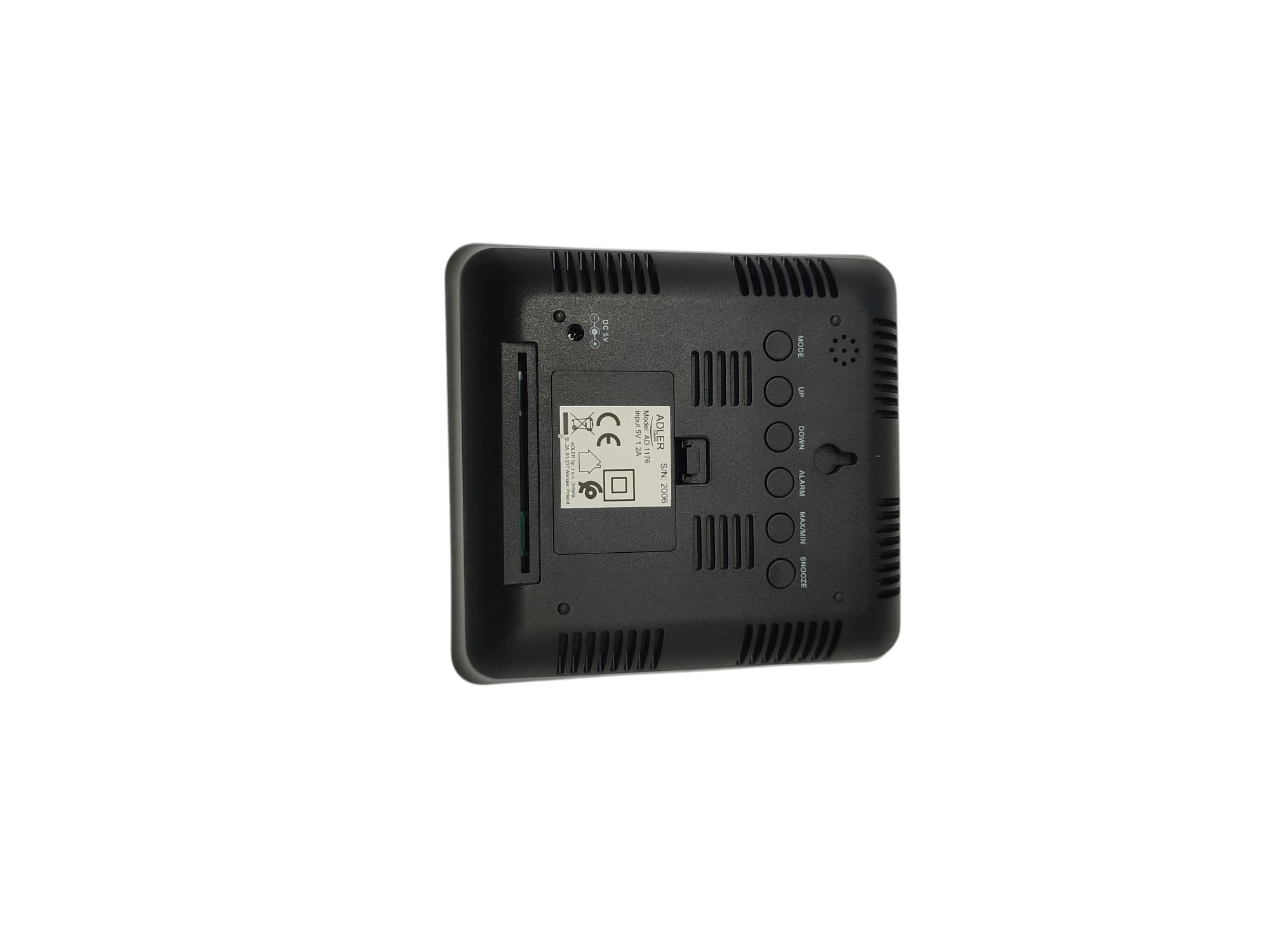 Adler AD 1176 Wetterstation Wetteranzeige One Size Schwarz