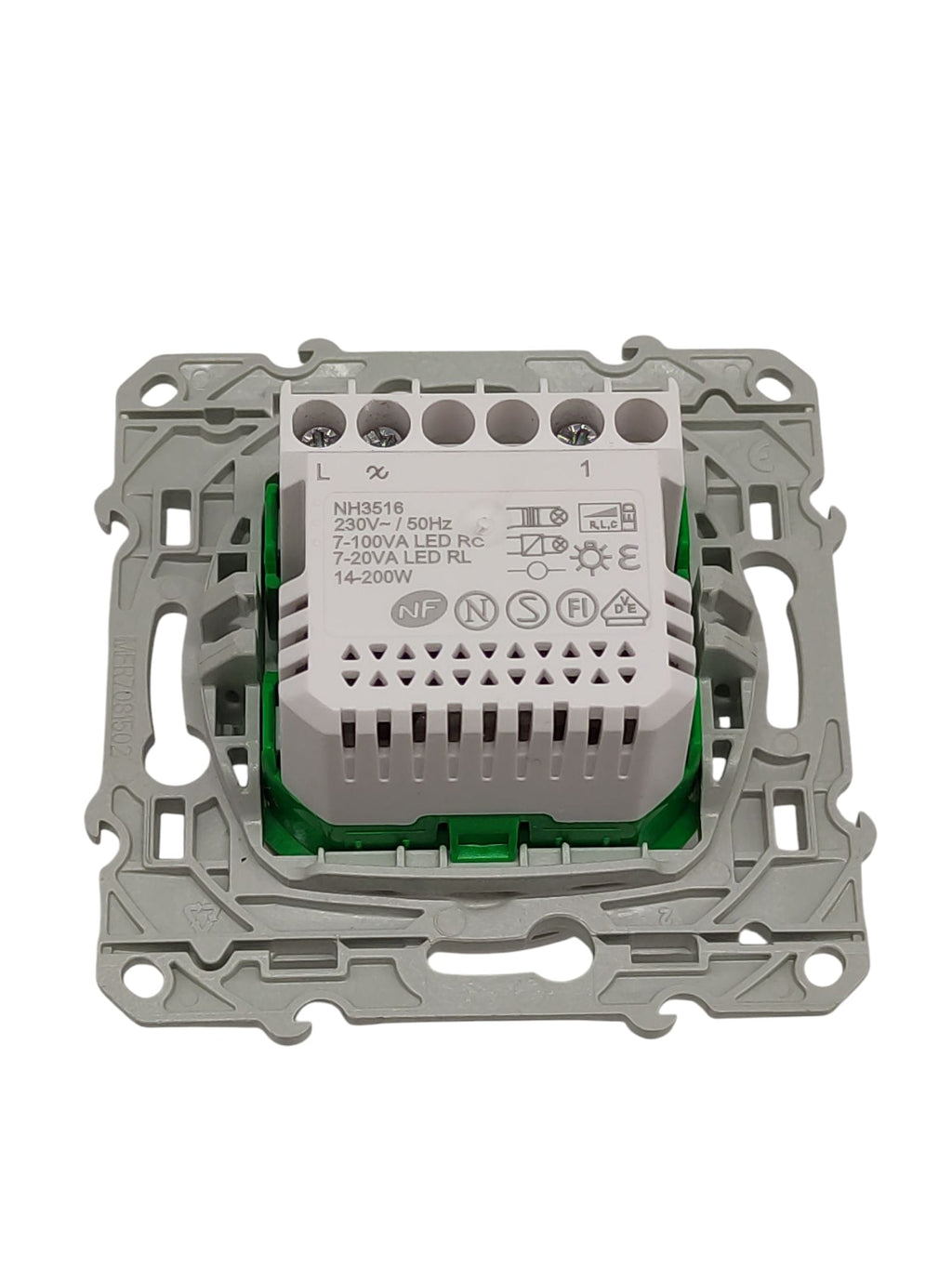 Schneider Electric S520513W Wiser Odace LED Drehdimmer Zigbee Weiß