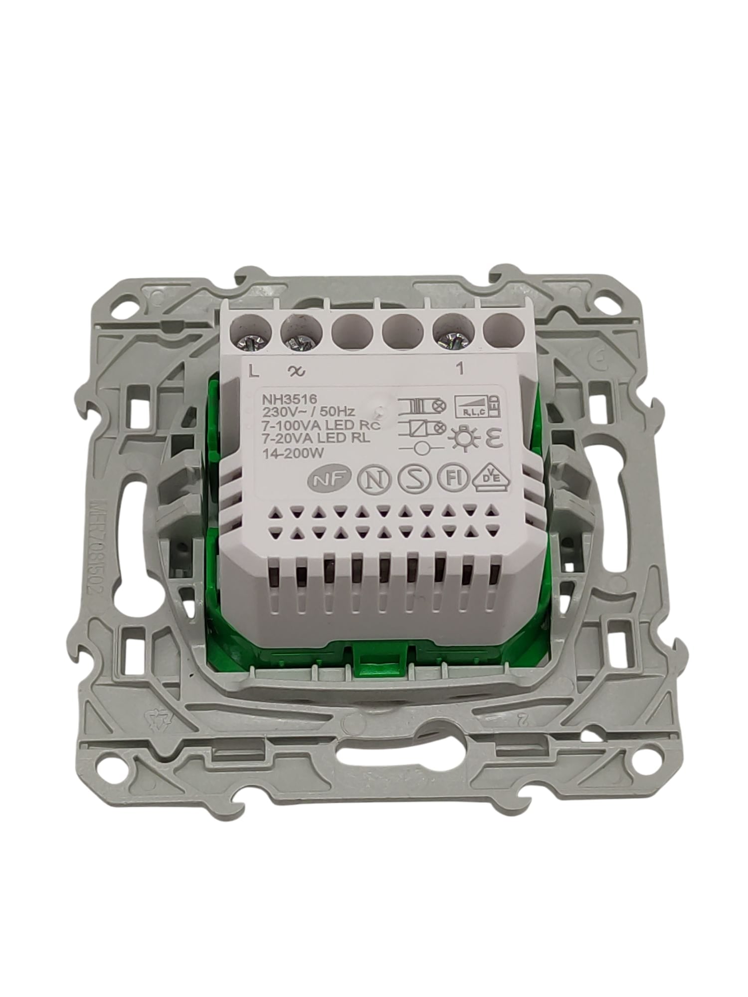 Schneider Electric S520513W Wiser Odace LED Drehdimmer Zigbee Weiß