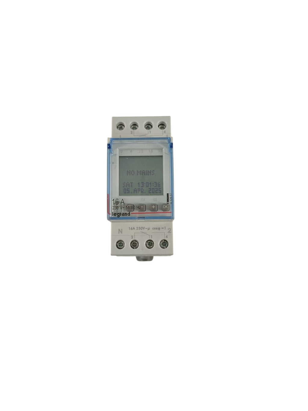 Programmierbares Zeitrelais Außenbeleuchtung 2 Ausgänge 16A 250V