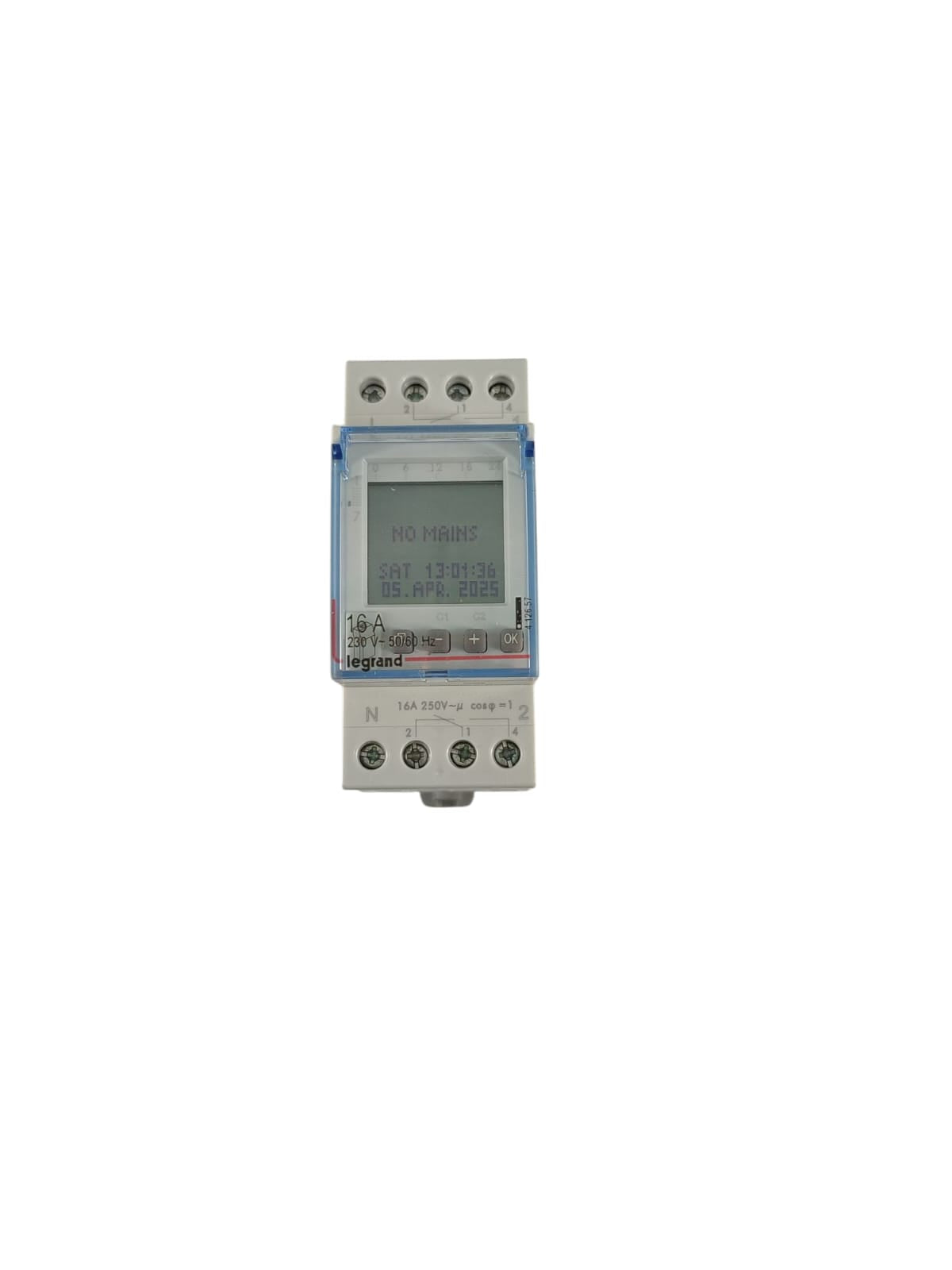 Programmierbares Zeitrelais Außenbeleuchtung 2 Ausgänge 16A 250V