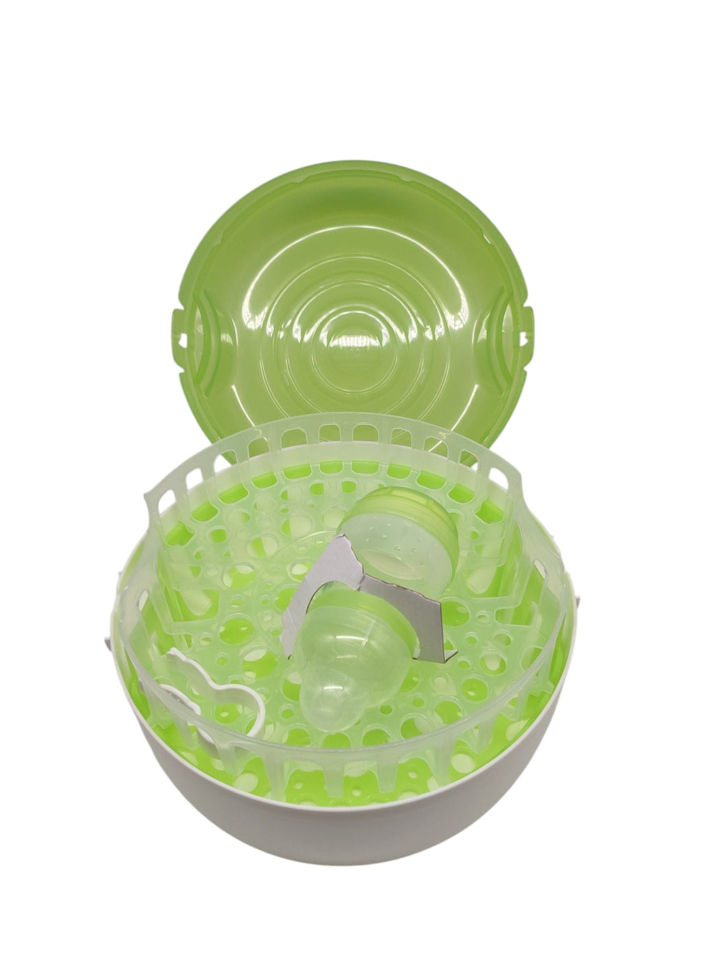 MAM Mikrowellen Dampfsterilisator mit Anti-Colic Flasche 160 ml