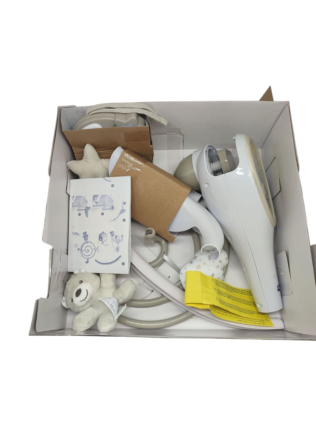 Chicco Next2Dreams Baby-Mobile 3-in-1 Spieluhr Lichtprojektor Beige