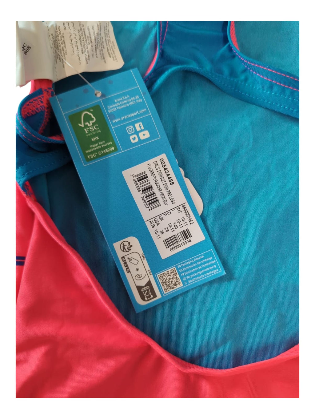 Arena Badehose Damen Feel Gr. 10-11