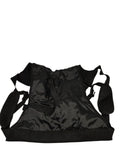 Tragetasche Kinder Wanderrucksack Kurztrips Schwarz