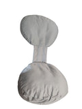 BabybeFun Parent Schwangerschaftskissen 70 x 40 x 12 cm Hellgrau
