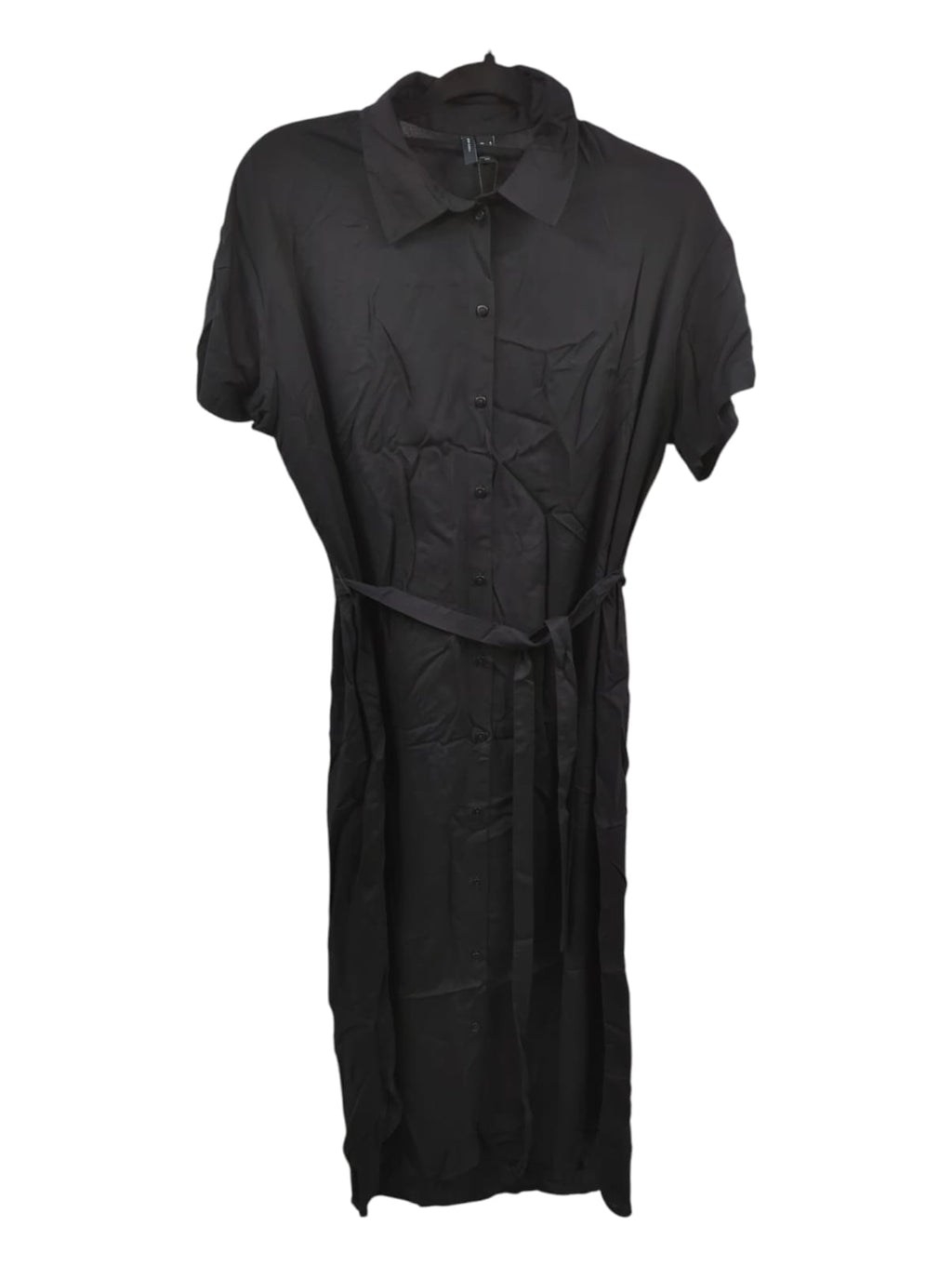 VERO MODA Damen-Hemdkleid VMBUMPY Midi Größe S