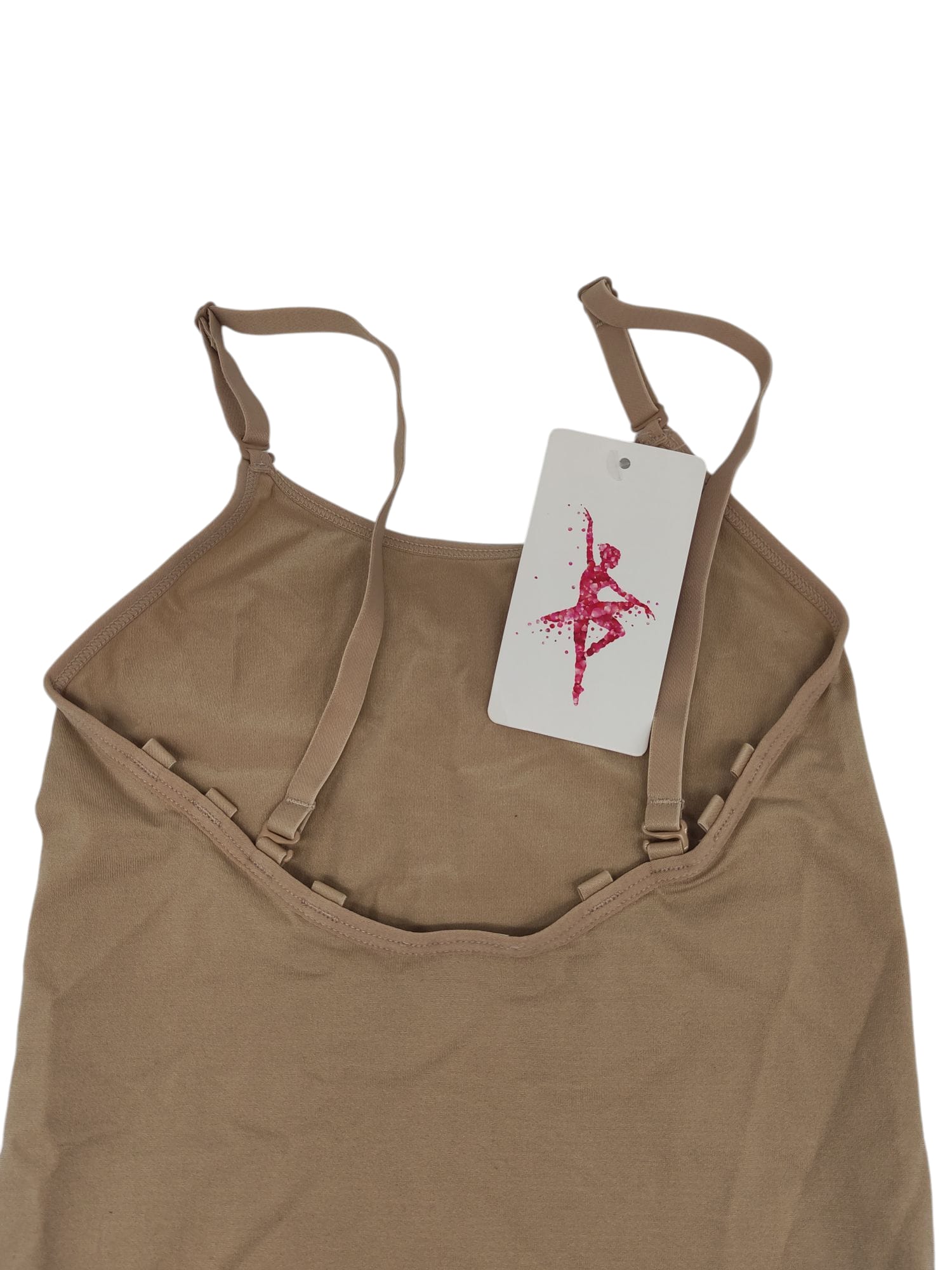 Soudittur Ballettkostüm Mädchen nahtlos Gr. S 120-140 cm Hautfarben