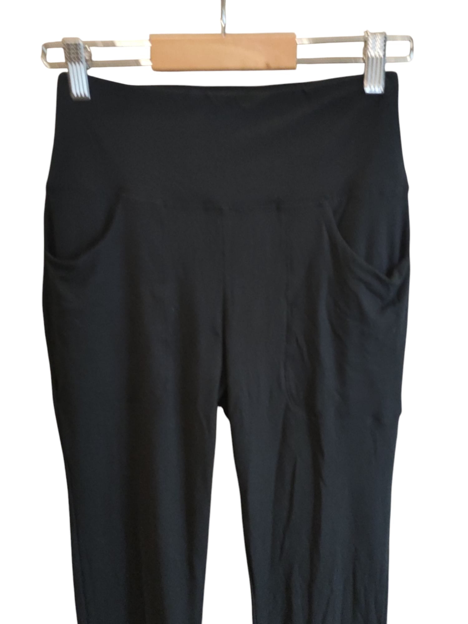ACTINPUT Yogahose Schlaghose Damen Sporthose Taschen Gr. S Schwarz