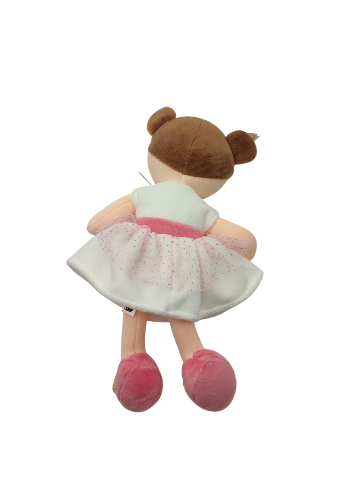 Jolijou Doudou et Compagnie Puppe Stoffpuppe 30 cm rosa