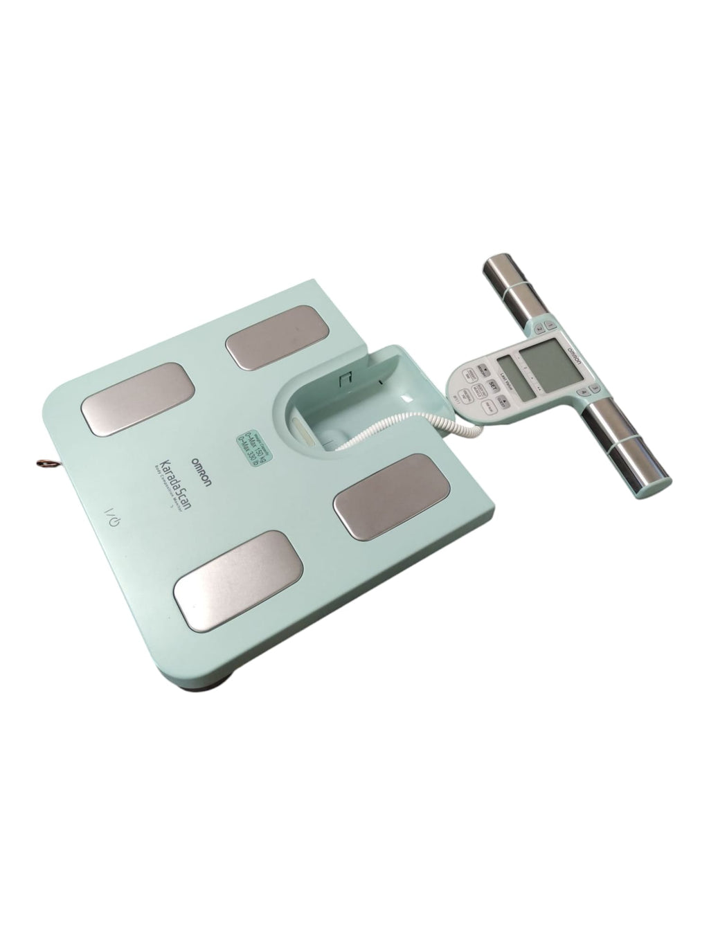 OMRON BF511 Körperanalysegerät Körperfettwaage Hand Fußsensoren