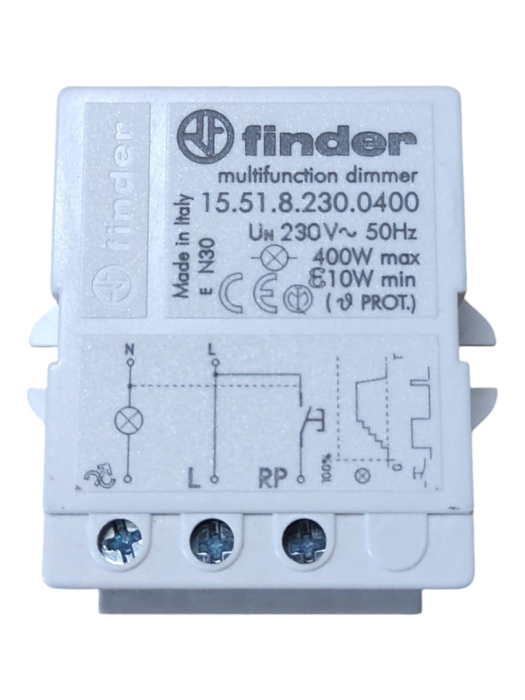 Finder 155182300400PAS Elektronischer Einbaudimmer 400W 230VAC