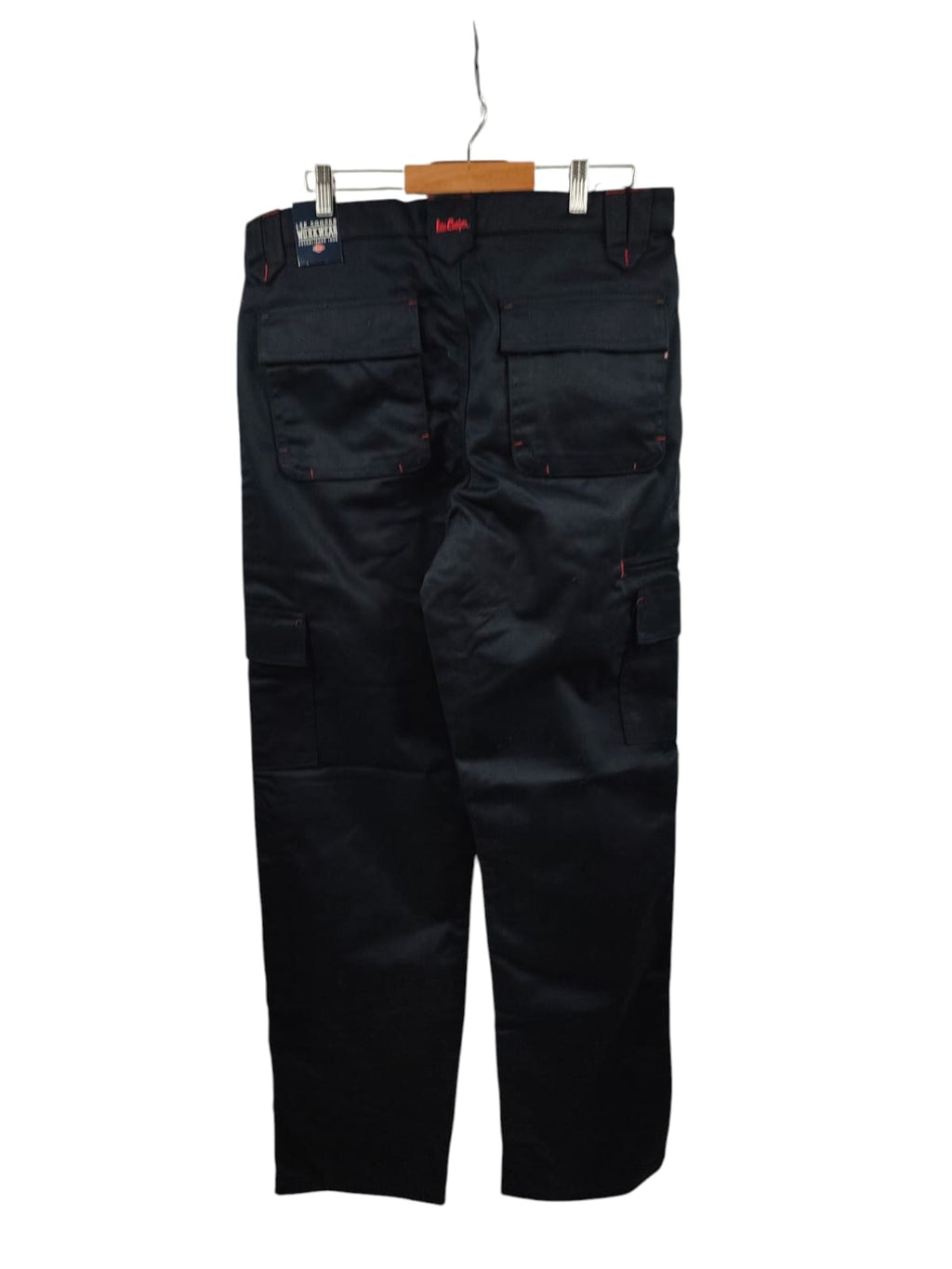Lee Cooper LCPNT206 Cargo Trousers Men's Multi Pocket 34W/33L Navy