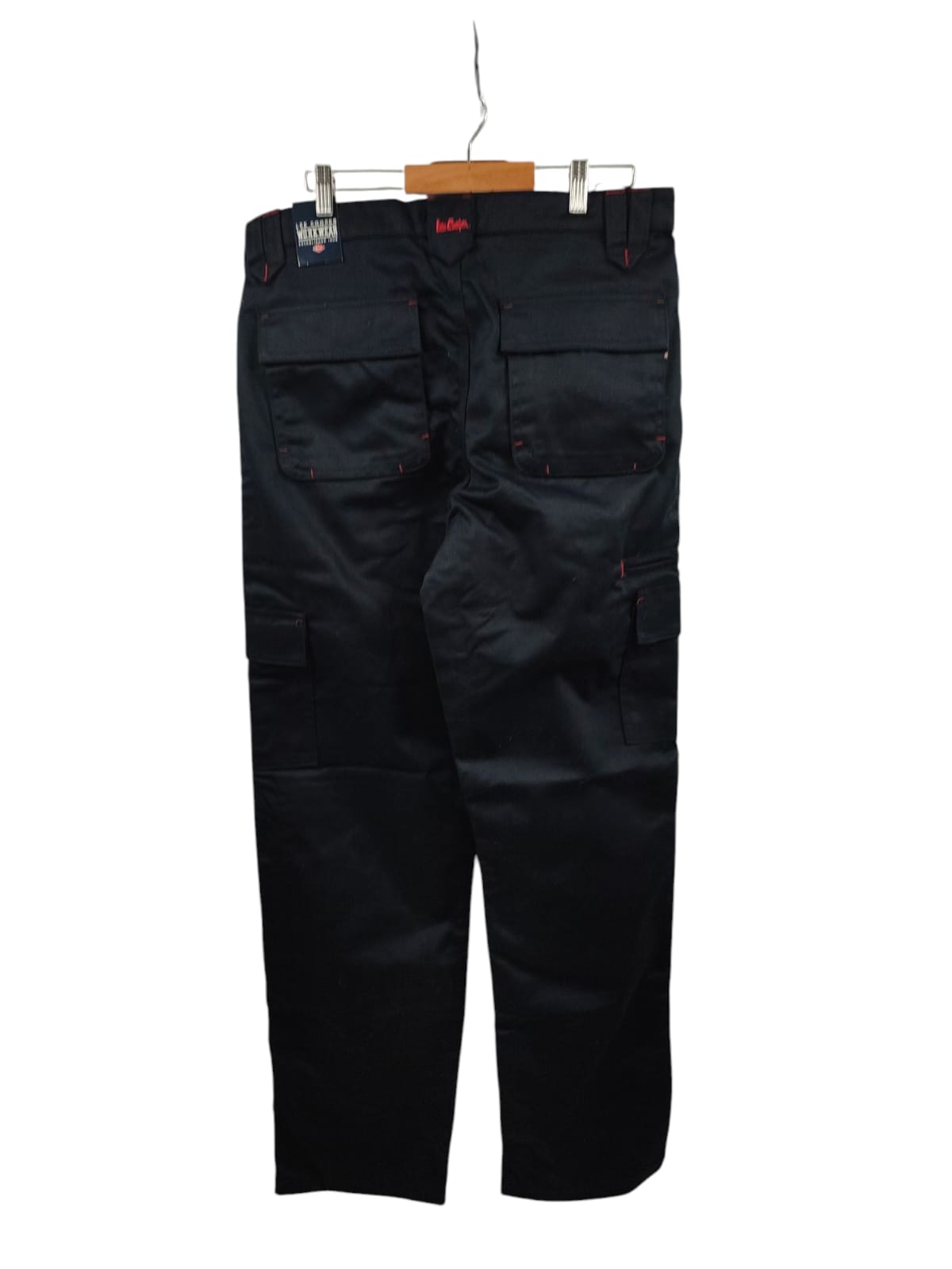Lee Cooper LCPNT206 Cargo Trousers Men's Multi Pocket 34W/33L Navy