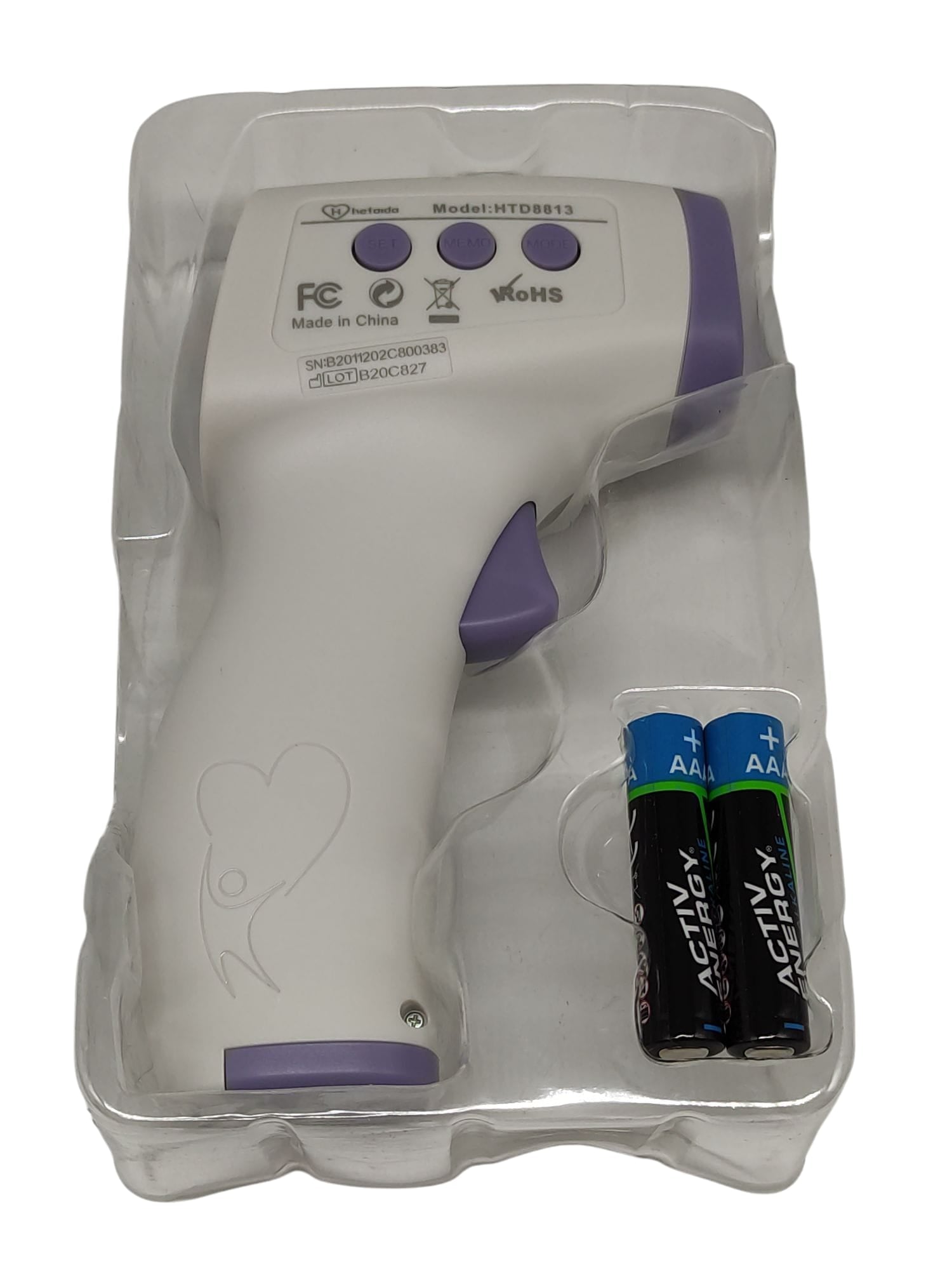 Infrarot Fieberthermometer kontaktlos Stirnthermometer für Baby Erwachsene
