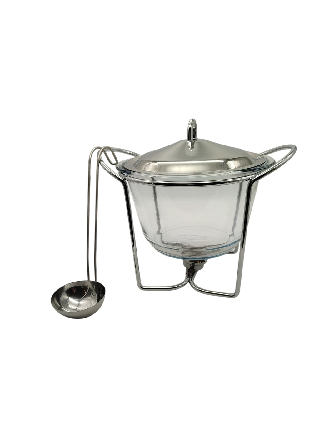 APS Punschzange Set Zuckerzange mit Glasschale und Edelstahldeckel