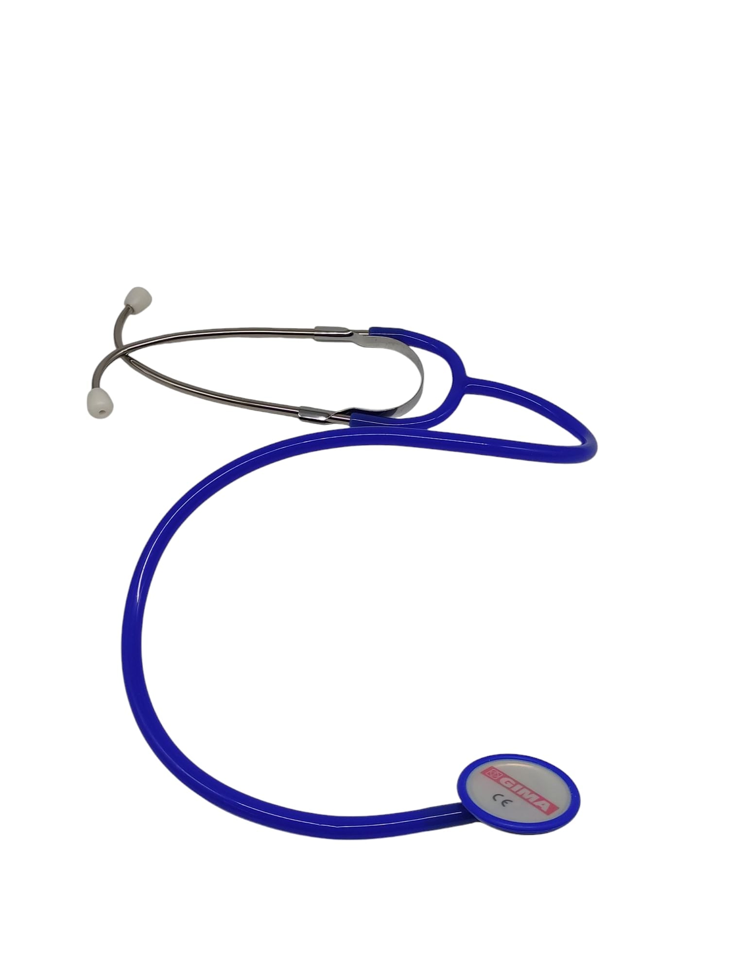 GIMA Wan Single Head Stethoskop verchromt Krankenschwester Blau
