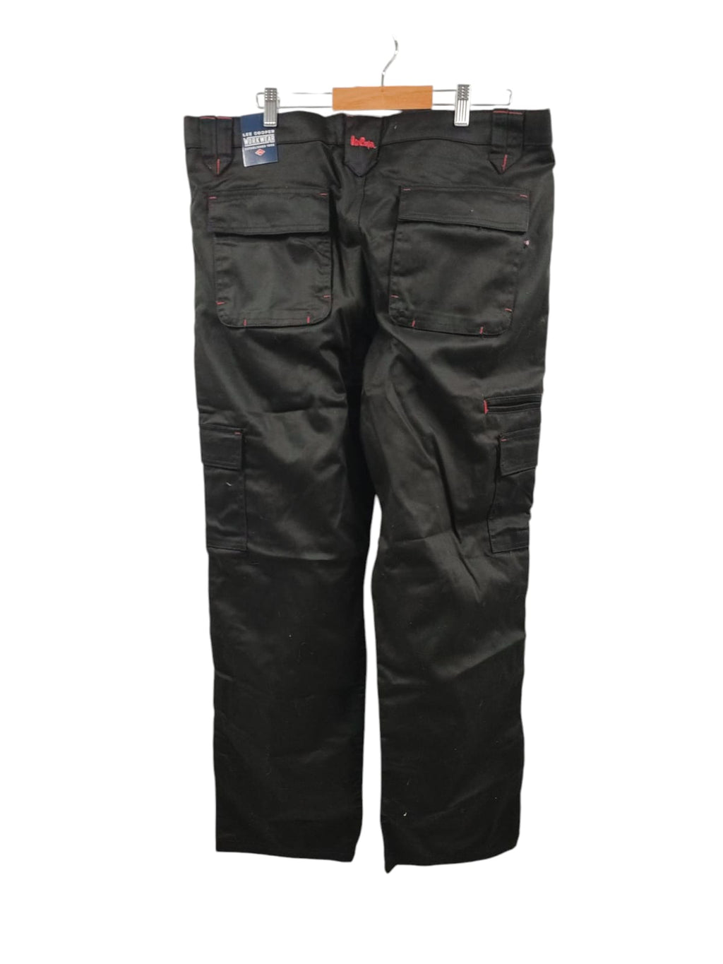 Lee Cooper LCPNT206 Workwear Cargo Trousers Men's Black 38W/31L