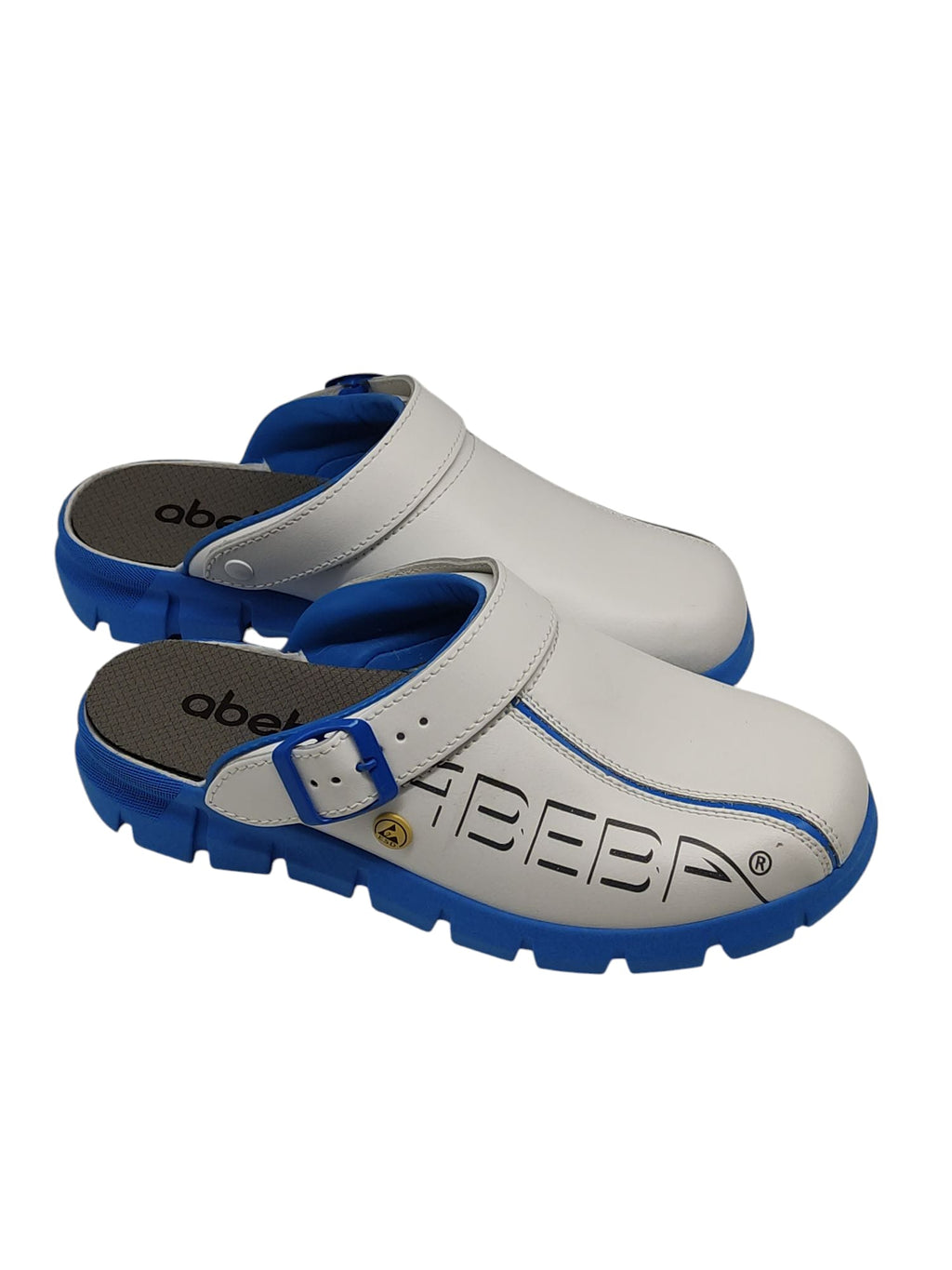 Abeba Unisex-Erwachsene  Dynamic Schuhe, Weiß Blau, 40 EU