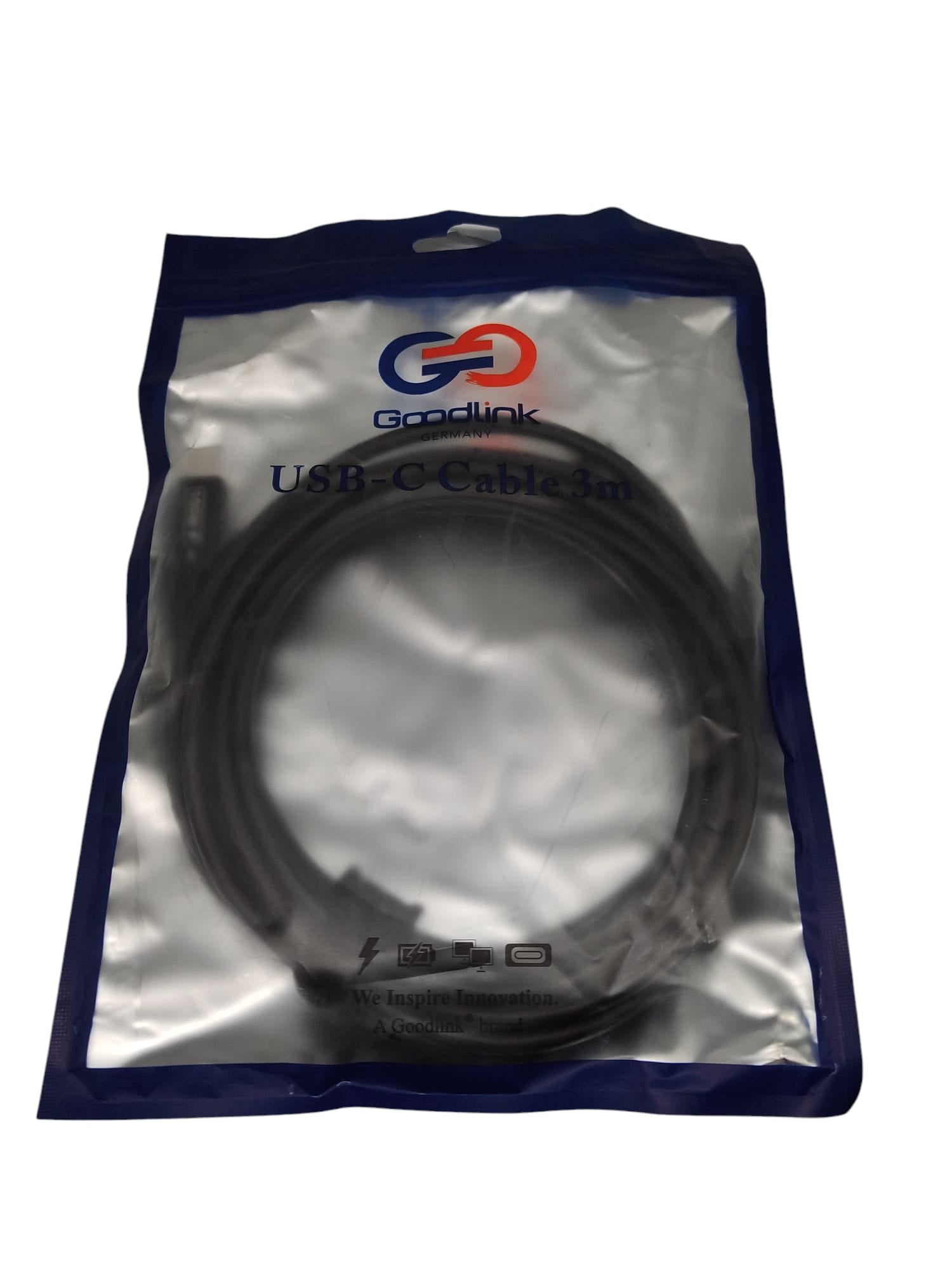 Goodlink USB-C Kabel 3m 100W 40Gbps 4K Video