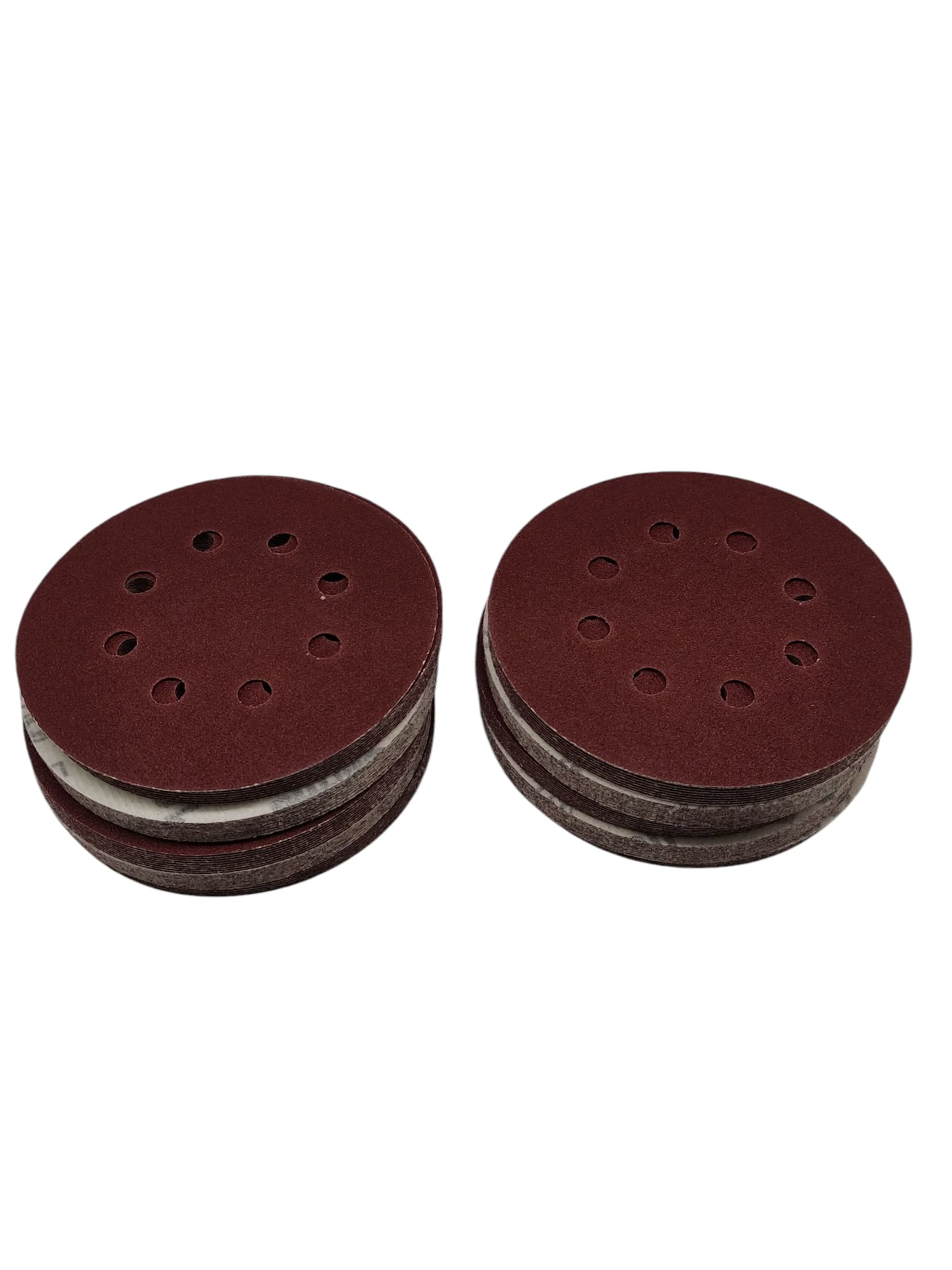 Schleifscheiben 125 mm 8 Löcher Körnung 100 Schleifpapier 100 Stück