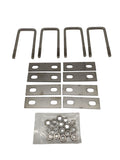 U-Bolzen M8 Edelstahl mit Mutter Unterlegscheiben 50x60 mm