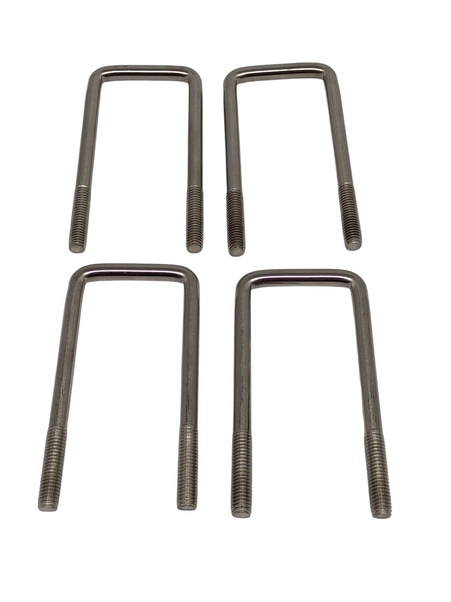 U-Bolzen M8 Edelstahl mit Mutter Unterlegscheiben 50x60 mm