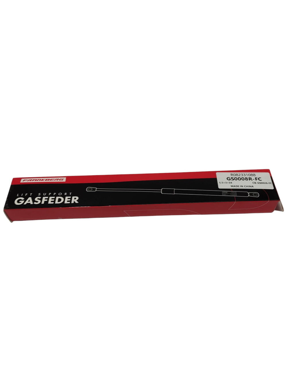 Frankberg Gas Spring Hood for Grand Scénic III JZ0/1 2 Pieces