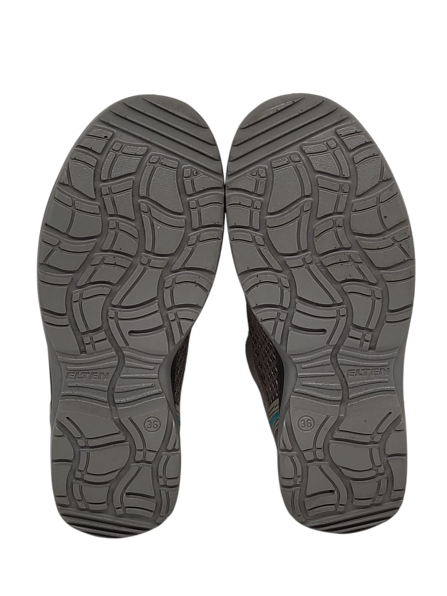 Elten Mila Aqua Low ESD S1 Damen Sicherheitsschuhe Grau/Türkis 36