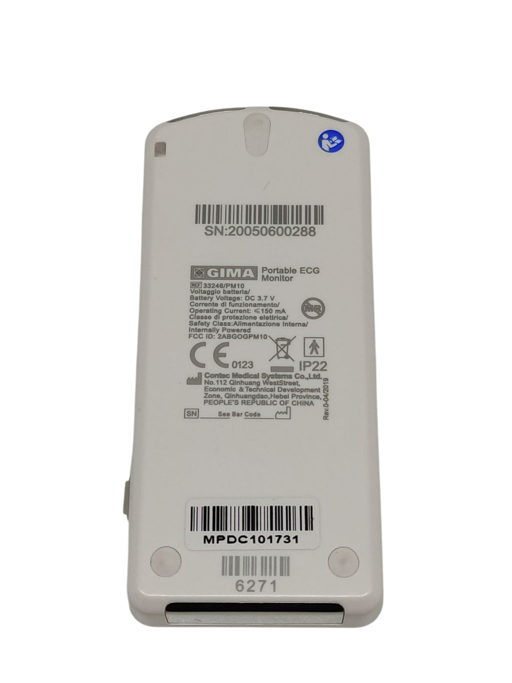 GIMA 33246 PM10 Palmare ECG con Software e Bluetooth