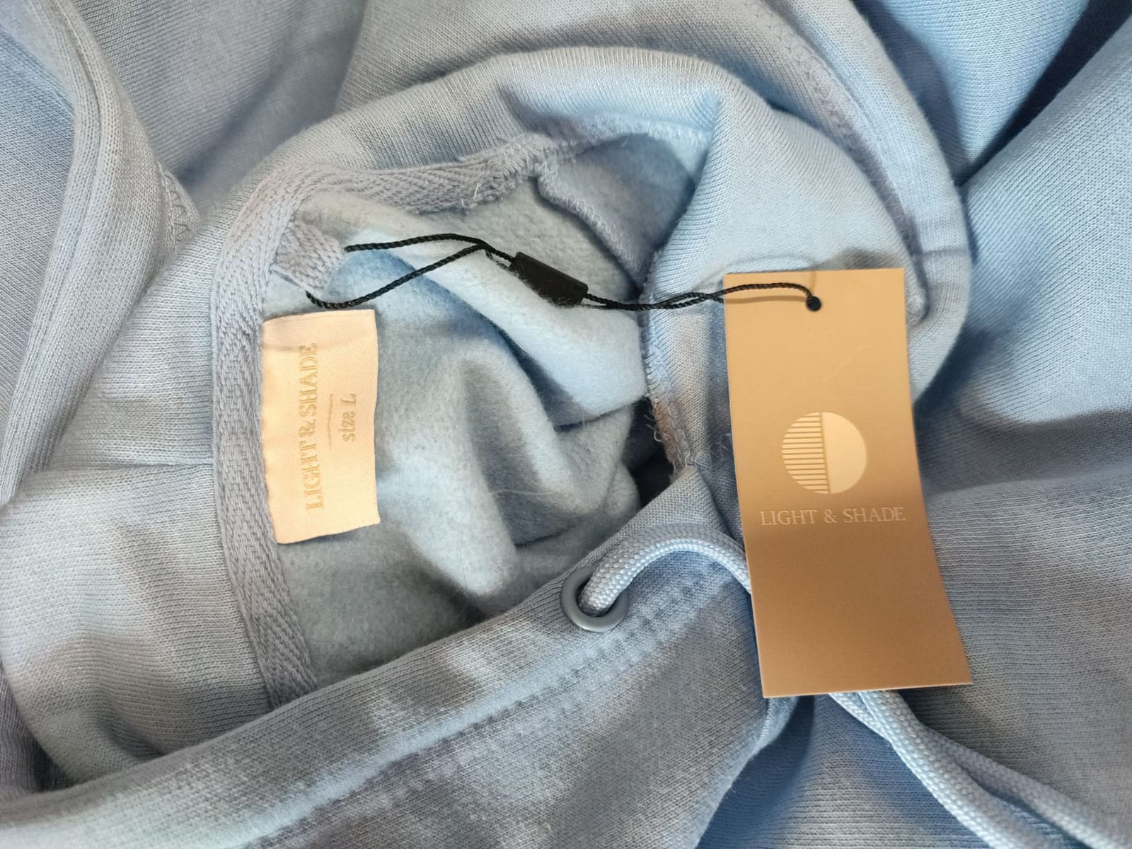 Light & Shade Damen Hoodie Sweatshirt Homewear weicher Stoff Größe L