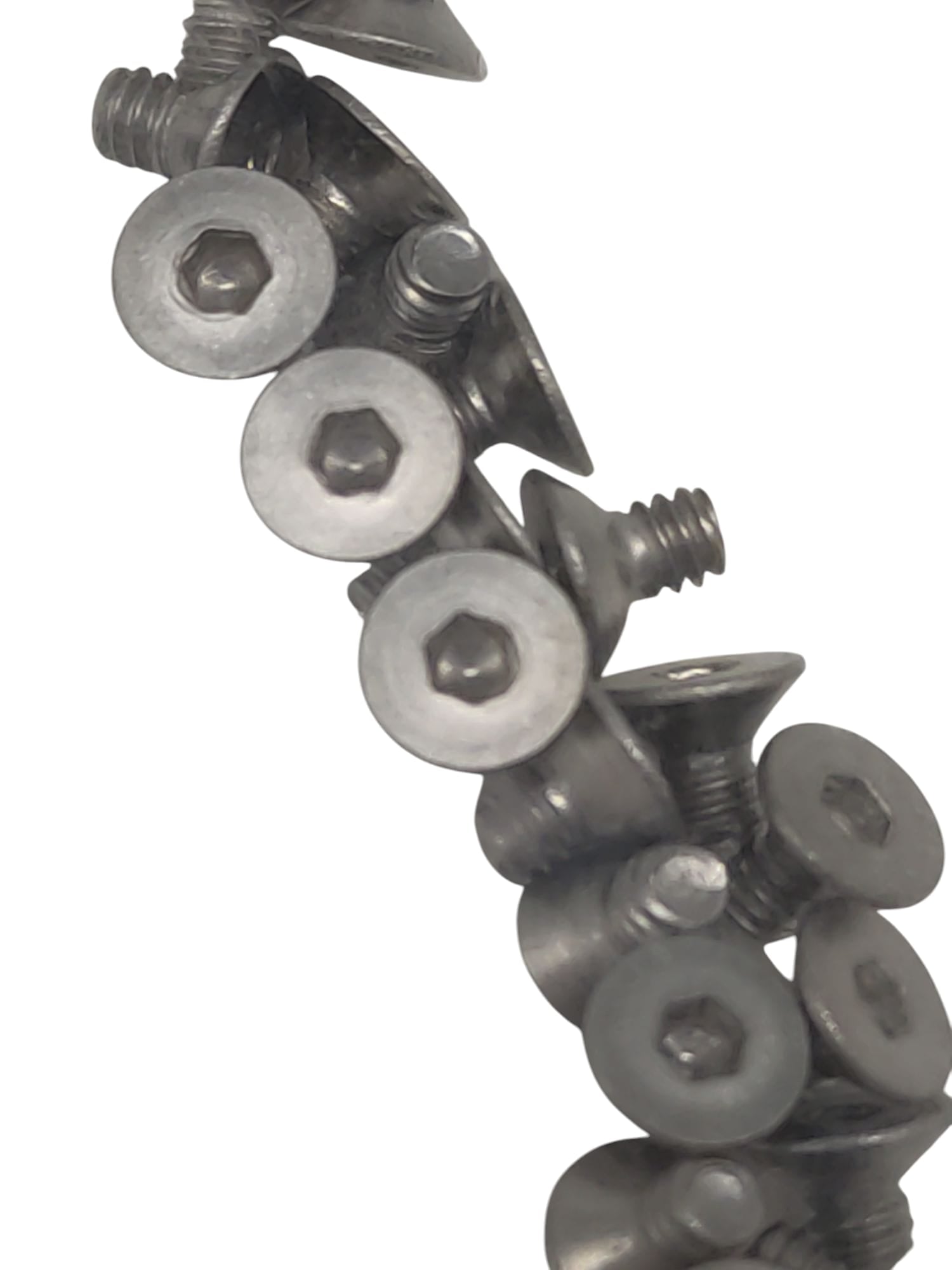 Countersunk Hex Screws M2x3 Stainless Steel 75 Pieces