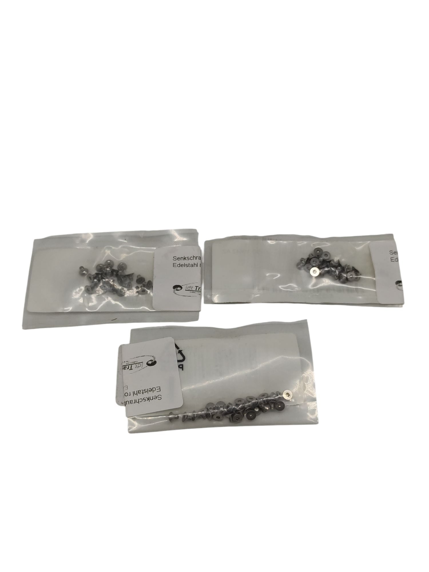 Countersunk Hex Screws M2x3 Stainless Steel 75 Pieces