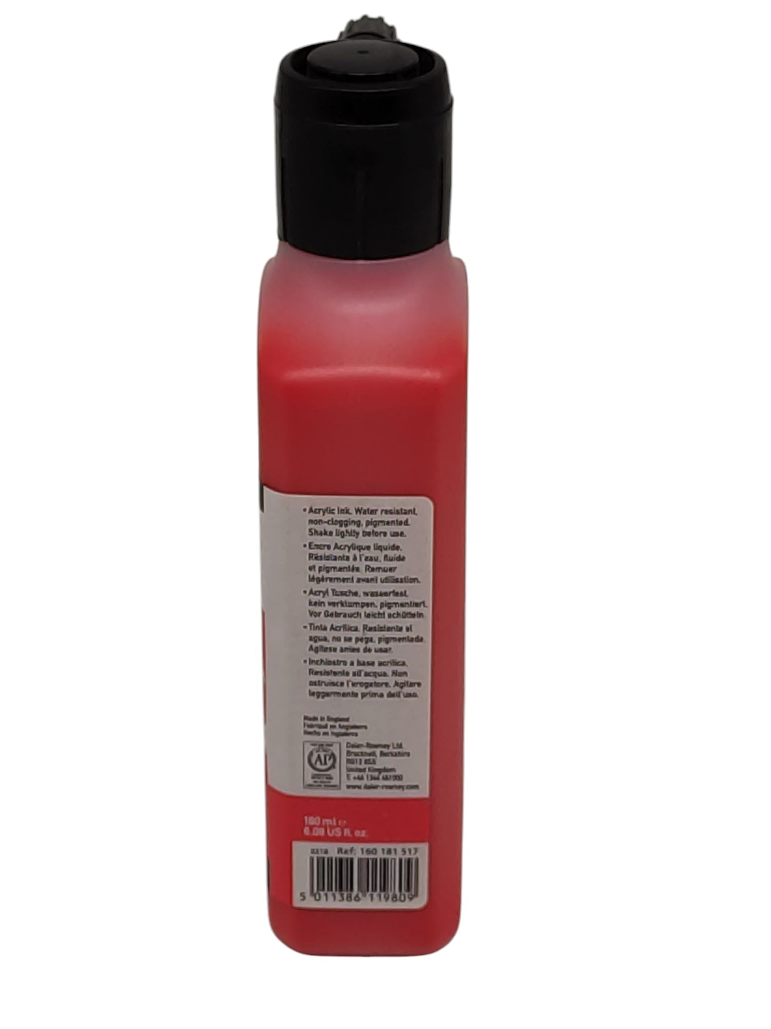 Tinte Daler Rowney FW 180 ml, leuchtend rot