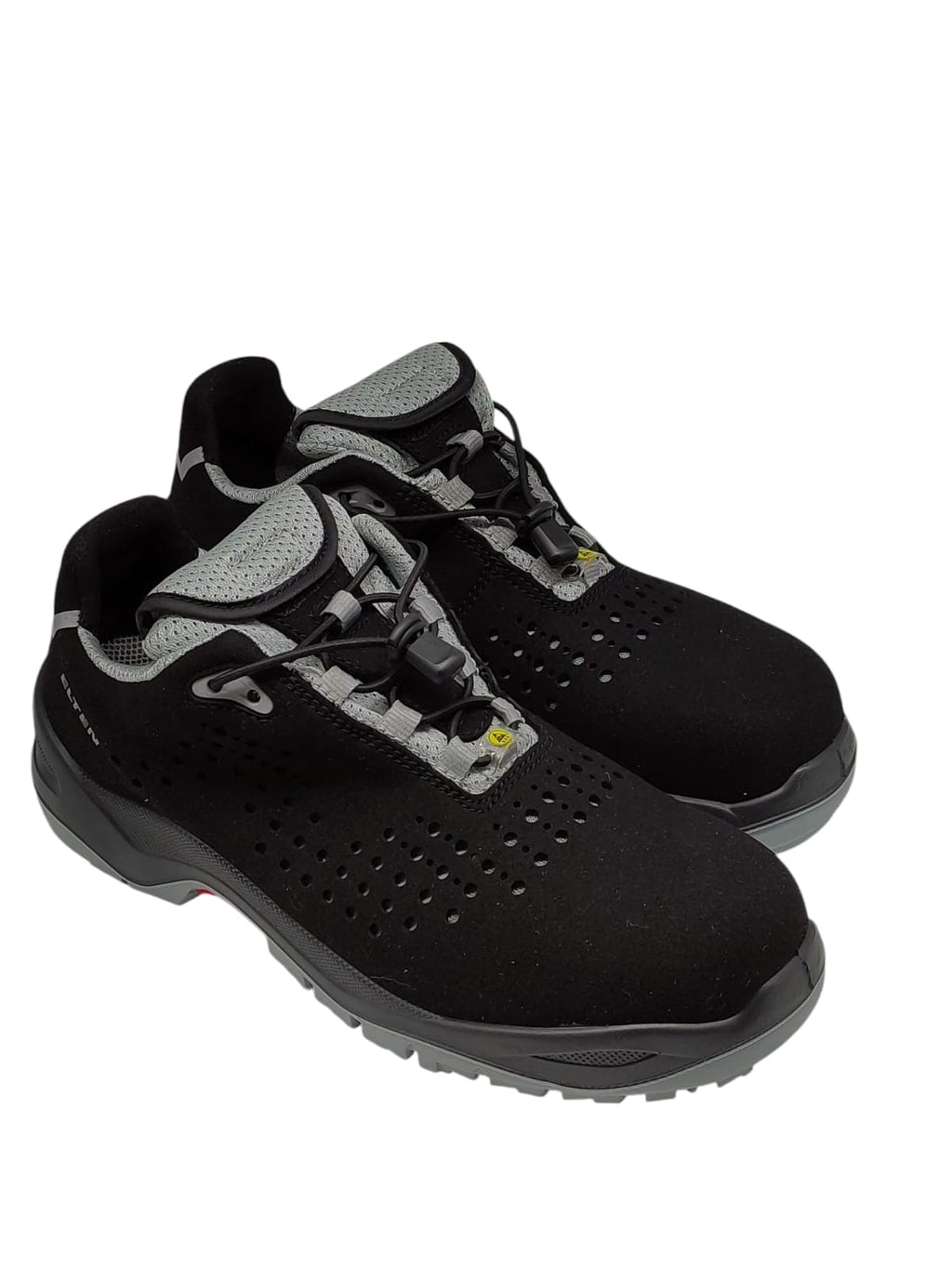 ELTEN Impulse Grey Low ESD S1 Sicherheitsschuhe Arbeitsschuhe Gr. 43 Grau