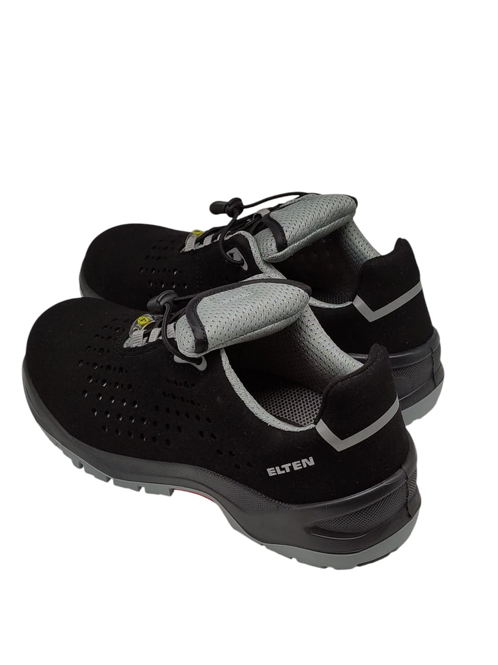 ELTEN Impulse Grey Low ESD S1 Sicherheitsschuhe Arbeitsschuhe Gr. 43 Grau