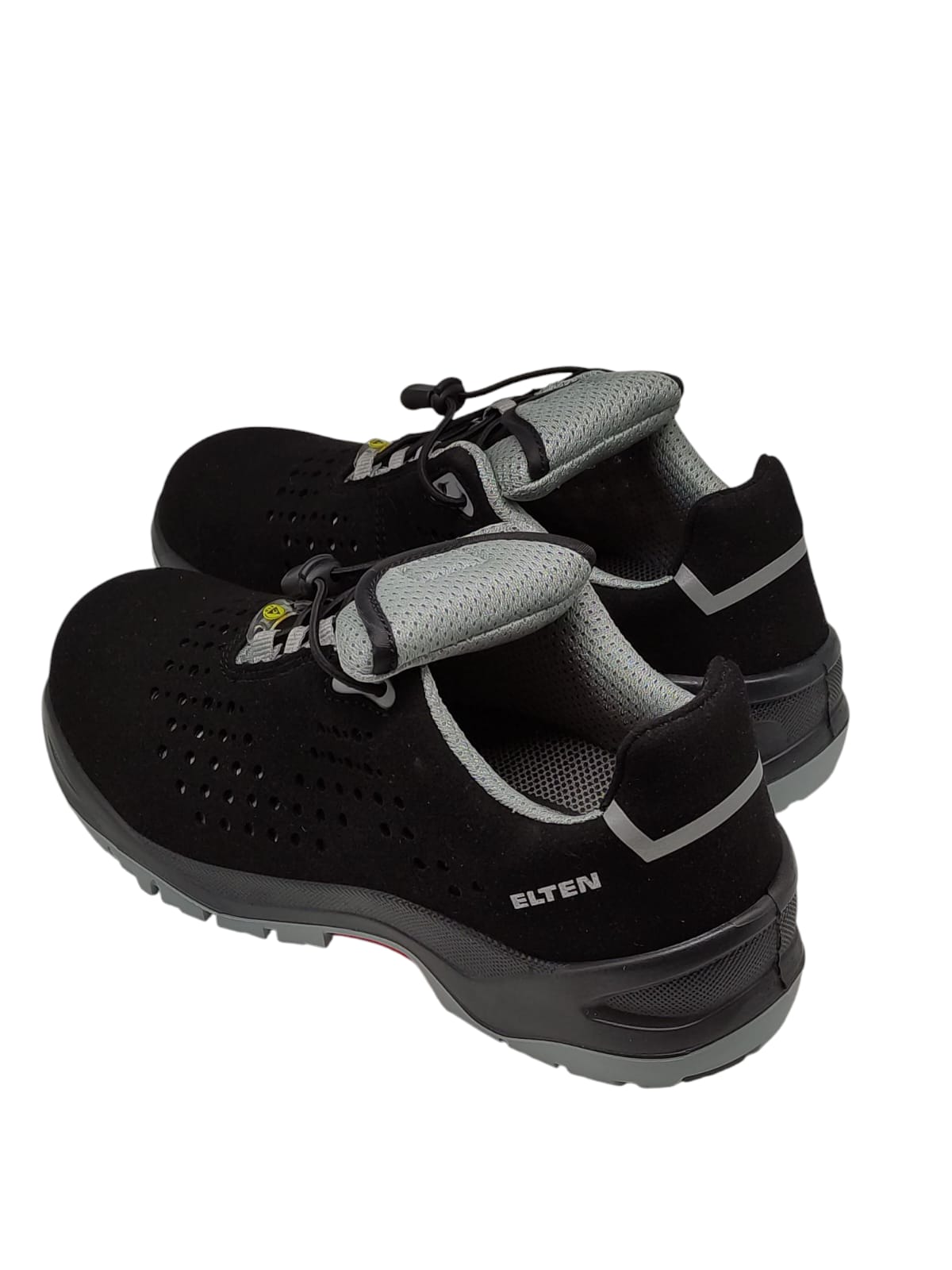 ELTEN Impulse Grey Low ESD S1 Sicherheitsschuhe Arbeitsschuhe Gr. 43 Grau