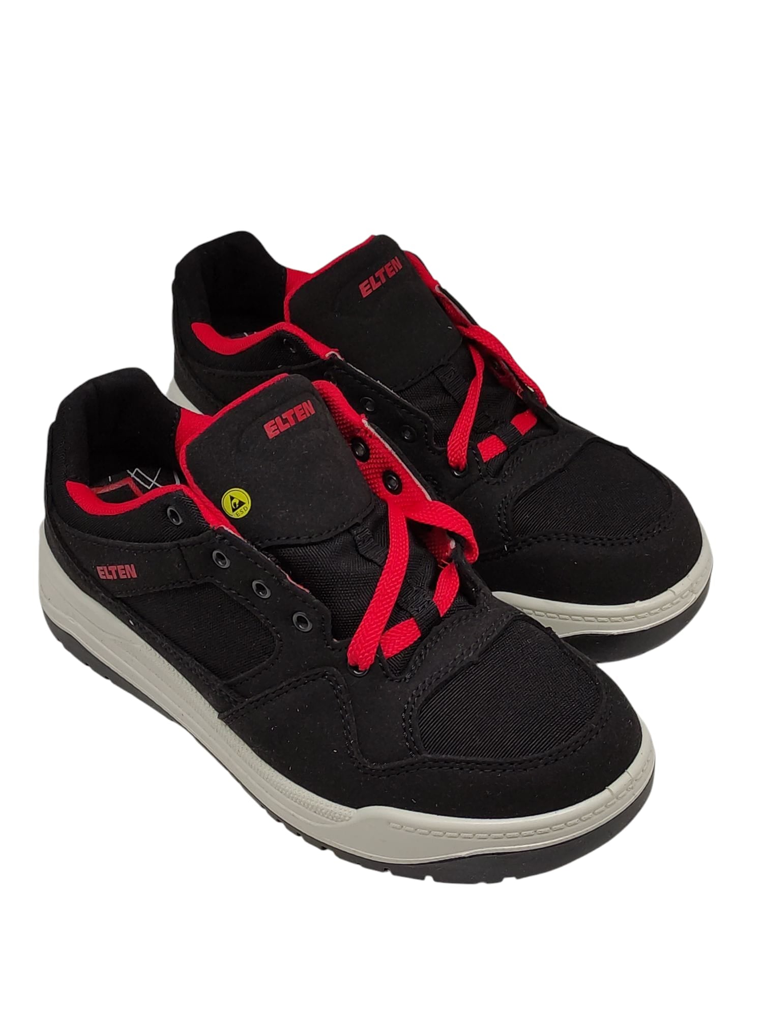 ELTEN Maverick Black Low  ESD S3S Stahlkappe Textil Größe 38