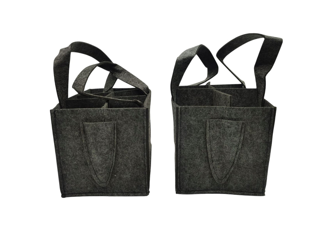 VINFUTUR Set mit 2 Weintaschen, 23 x 15 x 15 cm