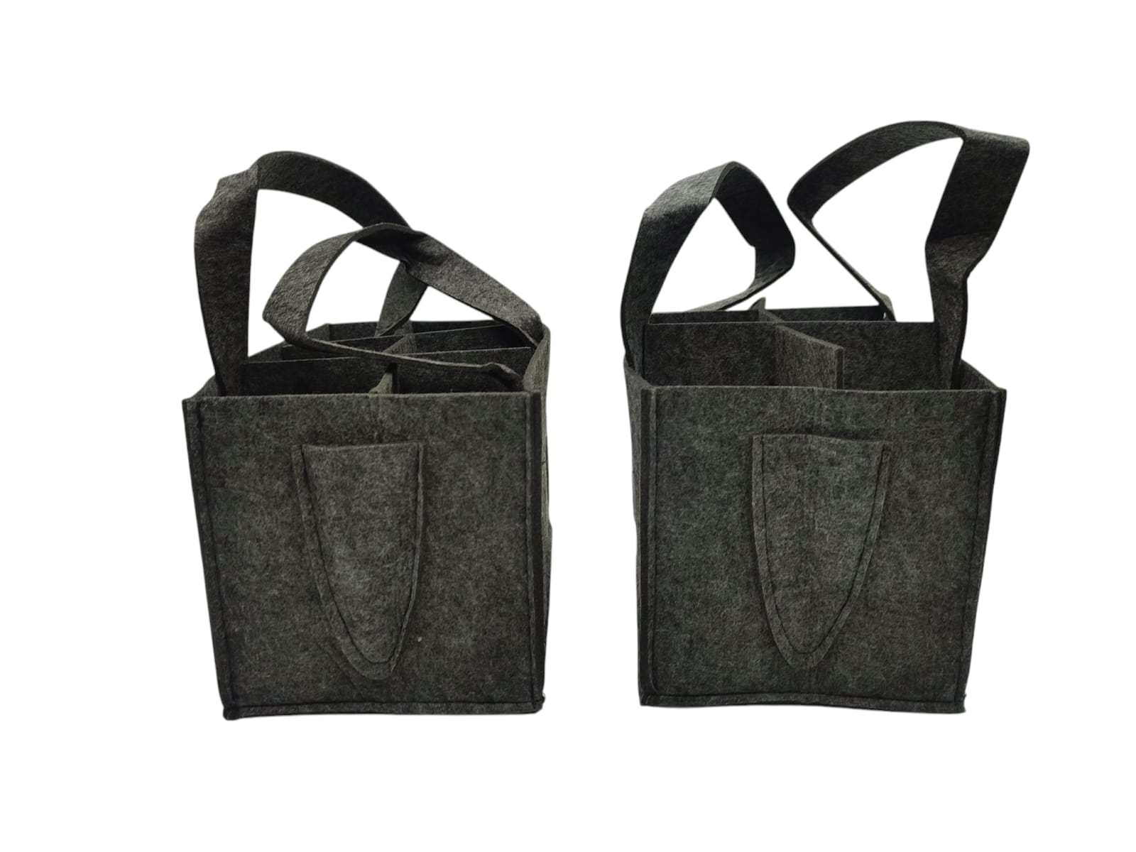 VINFUTUR Set mit 2 Weintaschen, 23 x 15 x 15 cm