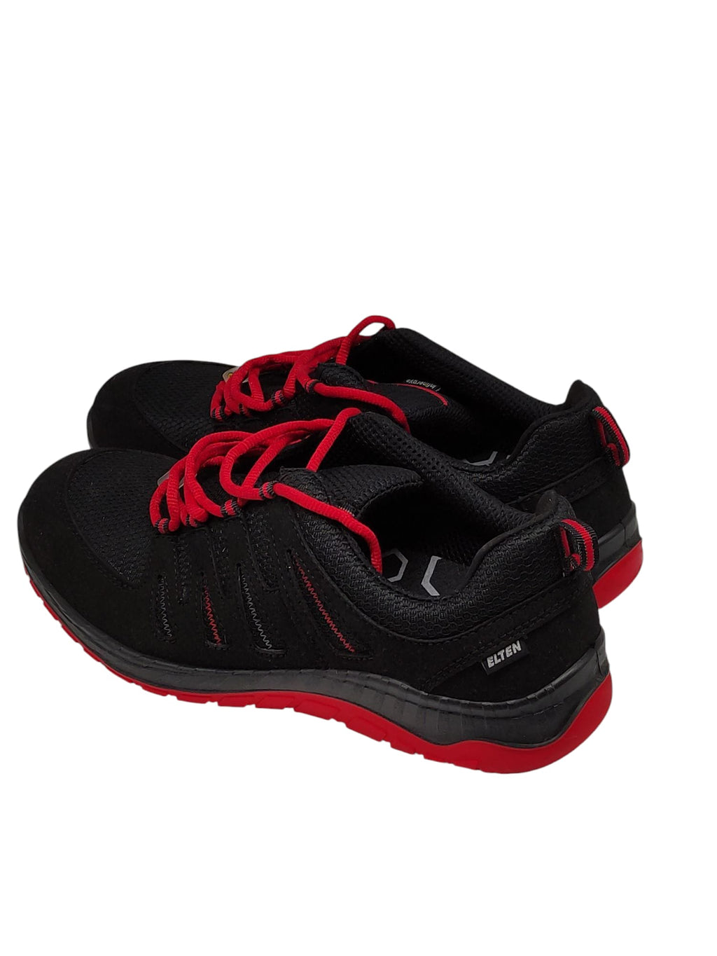 ELTEN Maddox Low ESD S3 Sicherheitsschuhe schwarz rot 46