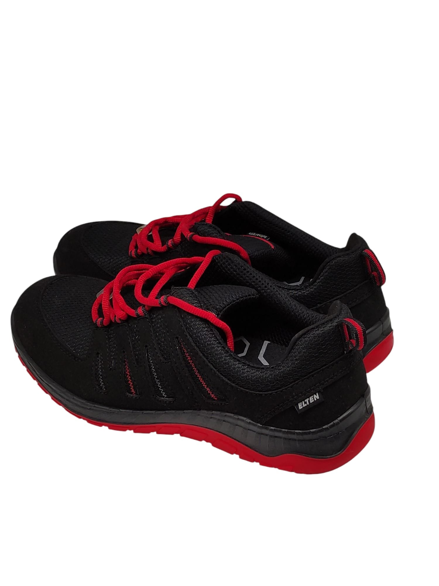ELTEN Maddox Low ESD S3 Sicherheitsschuhe schwarz rot 46