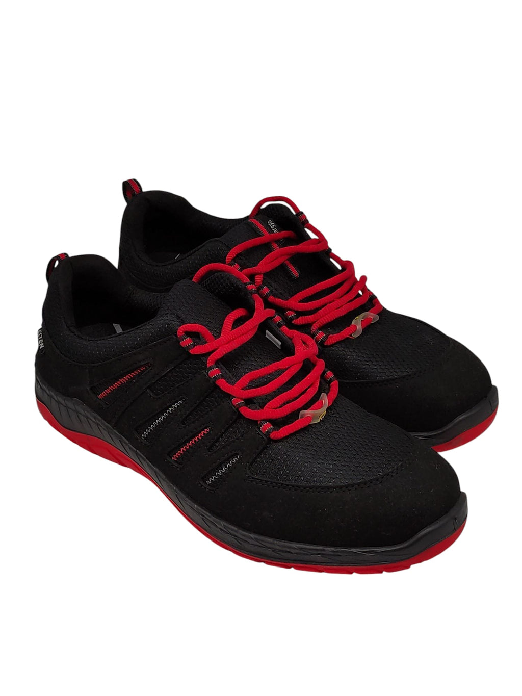 ELTEN Maddox Low ESD S3 Sicherheitsschuhe schwarz rot 46