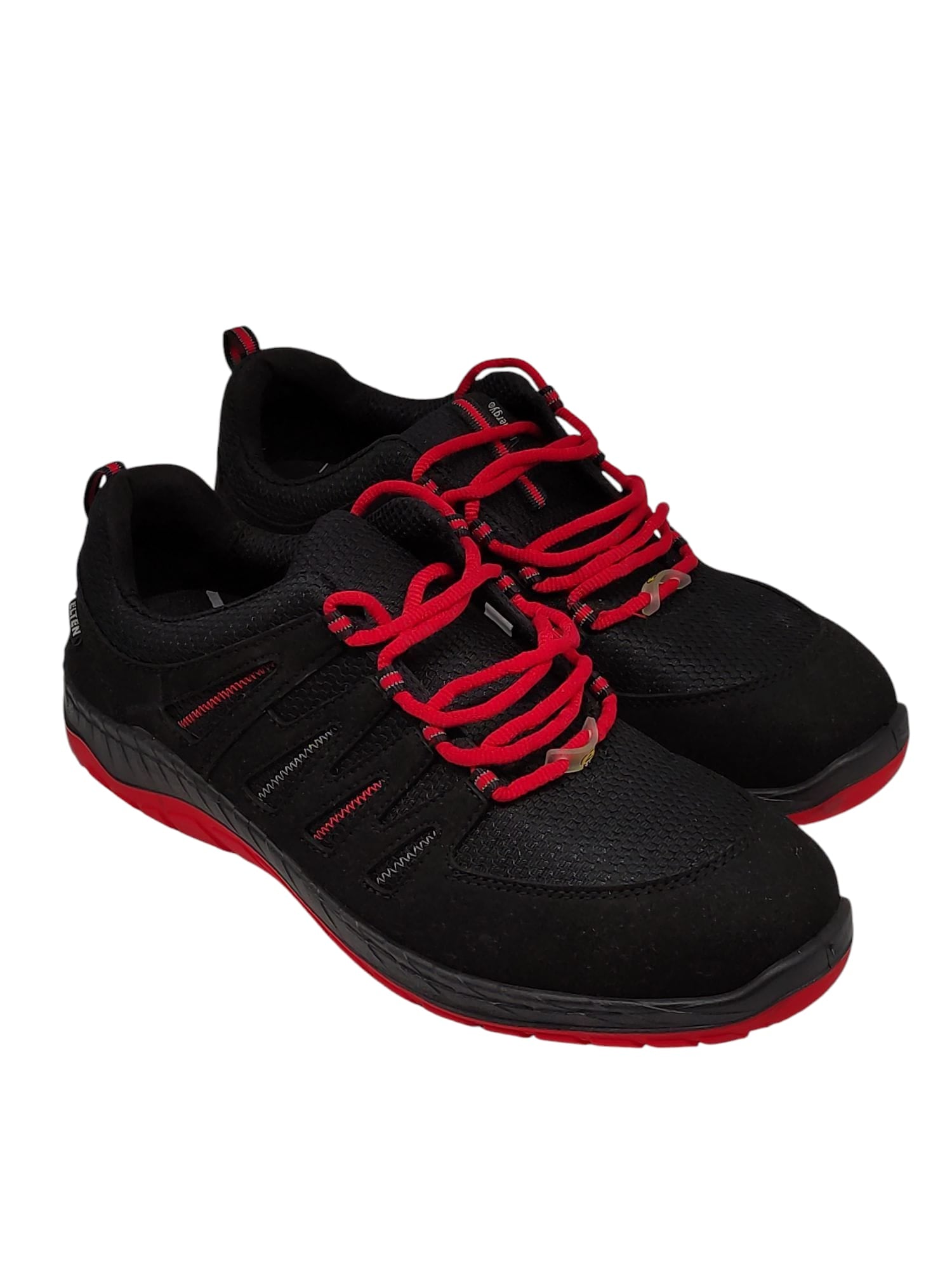 ELTEN Maddox Low ESD S3 Sicherheitsschuhe schwarz rot 46