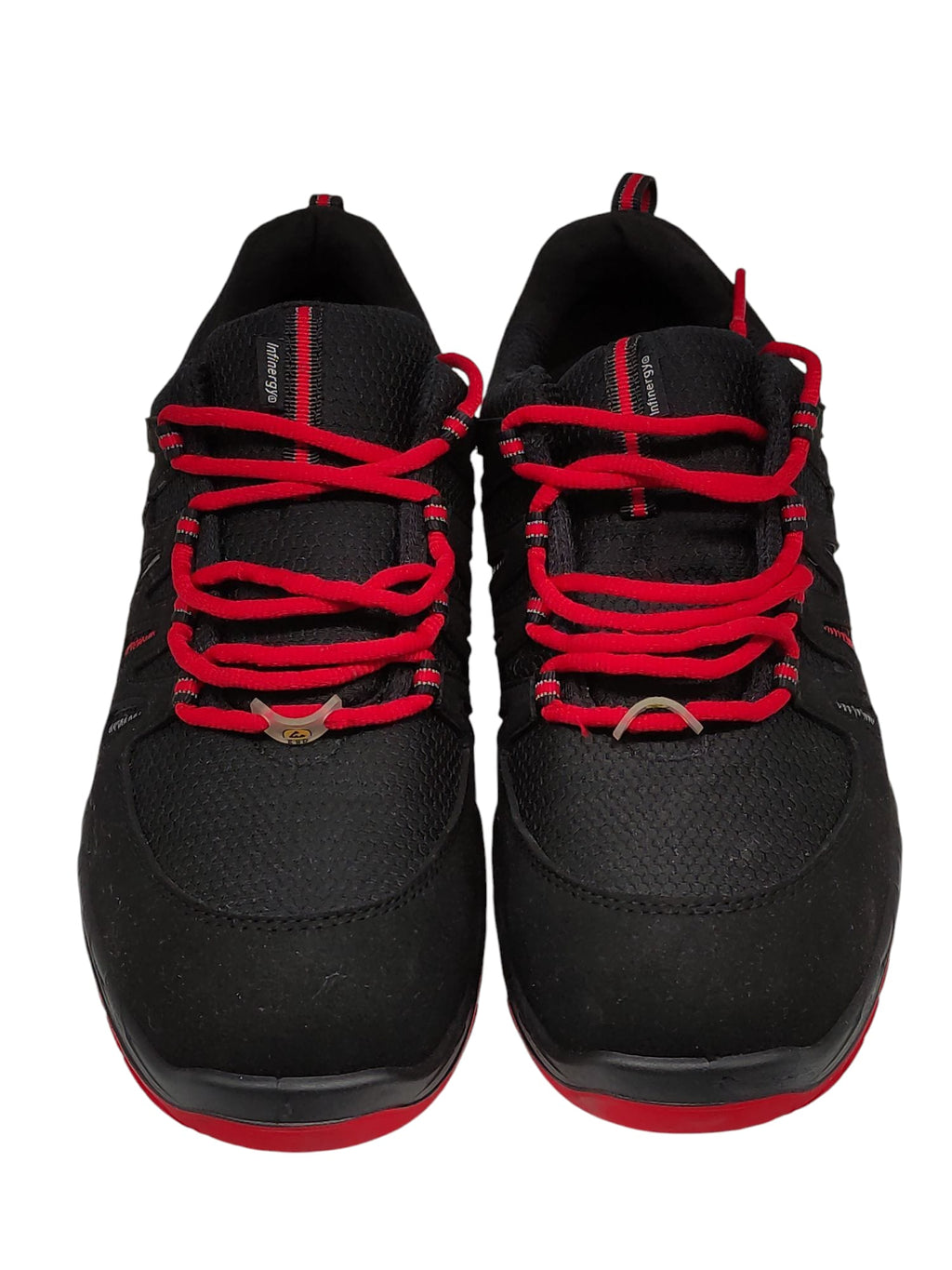 ELTEN Maddox Low ESD S3 Sicherheitsschuhe schwarz rot 46