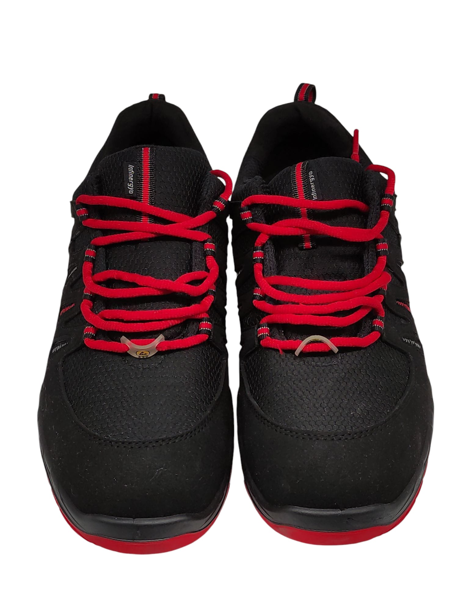 ELTEN Maddox Low ESD S3 Sicherheitsschuhe schwarz rot 46