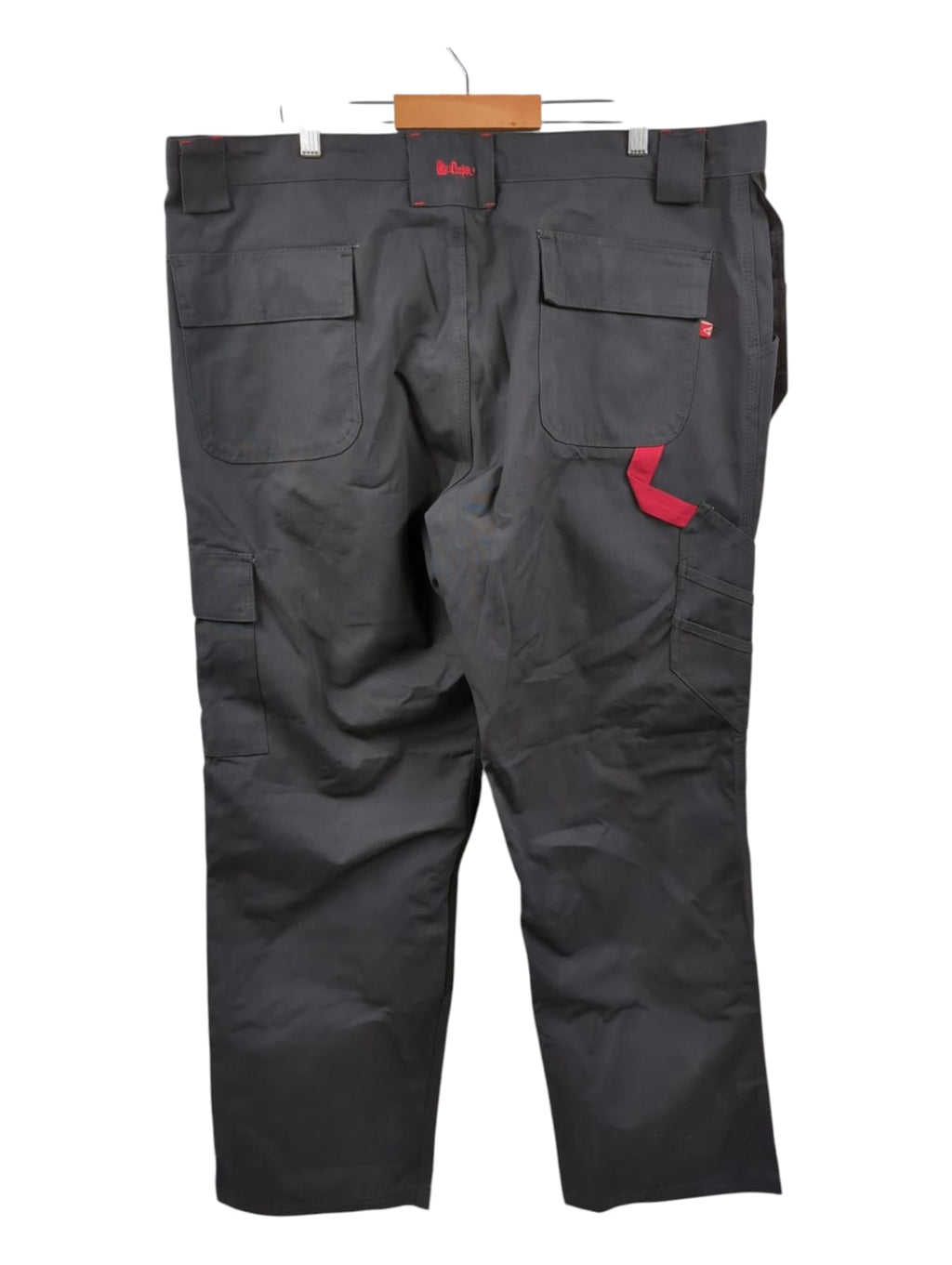 Lee Cooper Arbeitshose Herren grau schwarz weite Beine Größe 42